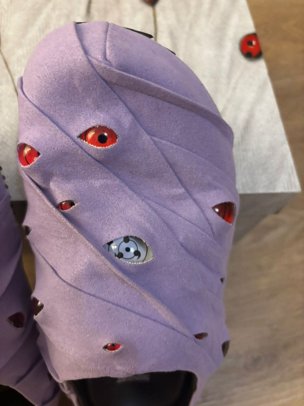ESENES WORLDWIDE ESENES Purple Danzo Eyeball Mules Size US 9 / EU 42 - 3 Thumbnail