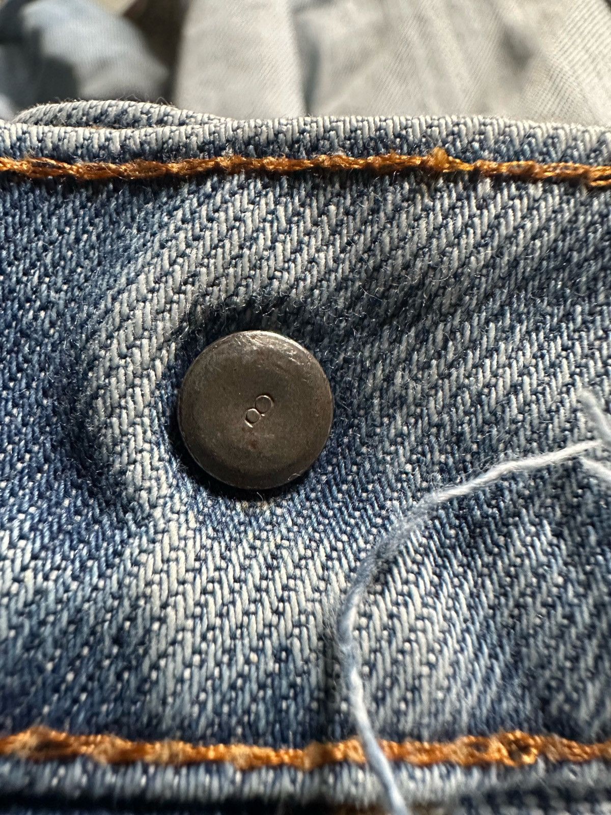 Levi's Vintage 70s Levi’s orentag top button 8 denim jeans Size US 30 / EU 46 - 7 Thumbnail
