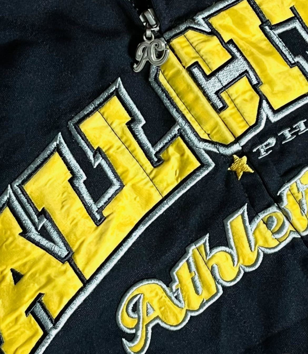 Phat Farm × Vintage HIPHOP VARSITY JACKET PHAT FARM ALL CITY ATHLETIQUES 92 Size US XXL / EU 58 / 5 - 13 Thumbnail