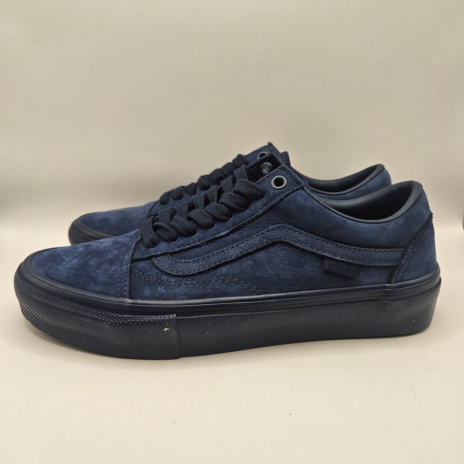 Vans VANS MEN'S 7.5 SKATE OLD SKOOL MONO DARK BLUE NWOB Size US 7.5 / EU 40-41 - 3 Thumbnail