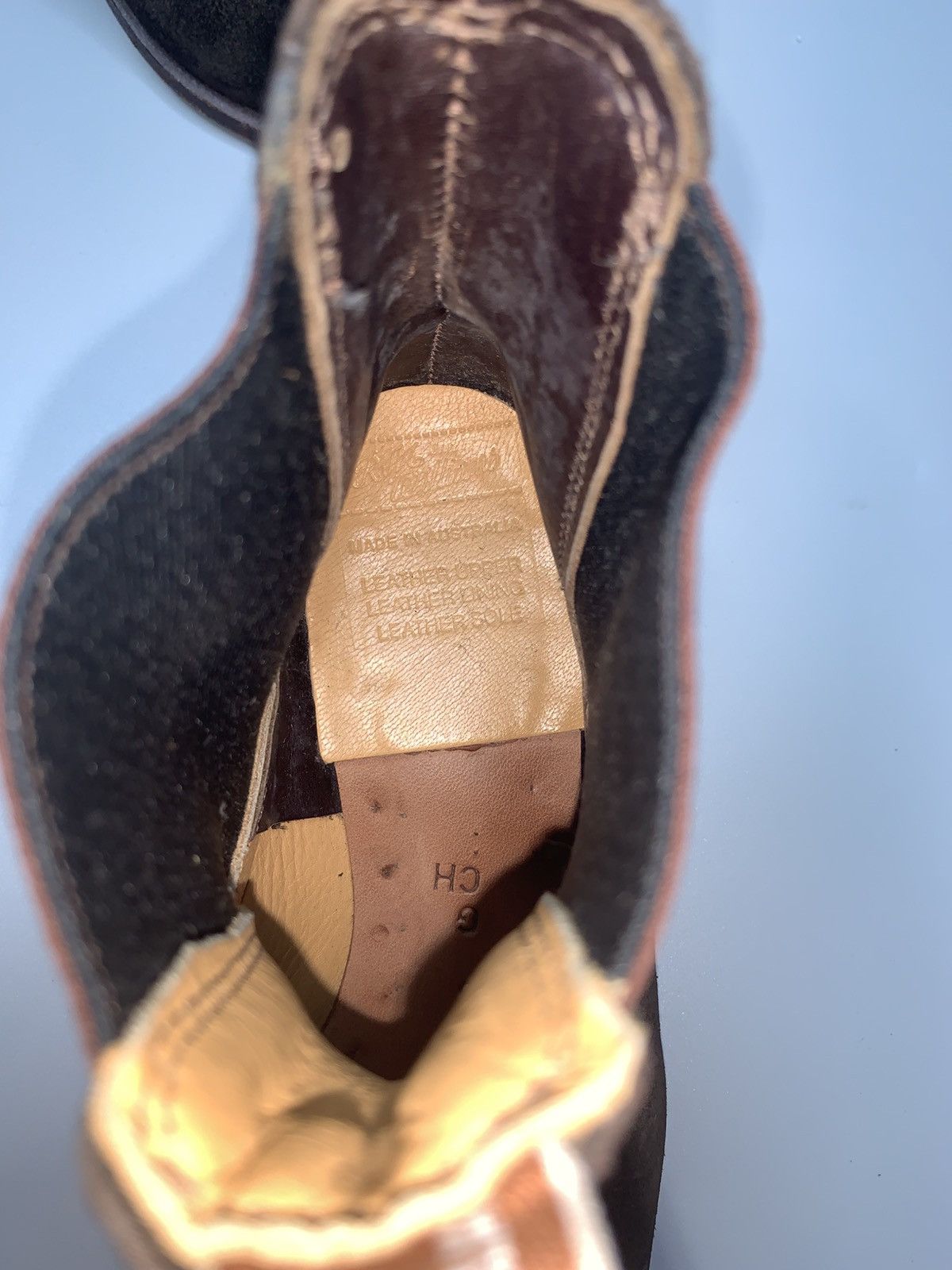 R.M. Williams R.M. Williams Suede Chelsea Boots Size US 5.5 / IT 35.5 - 11 Thumbnail