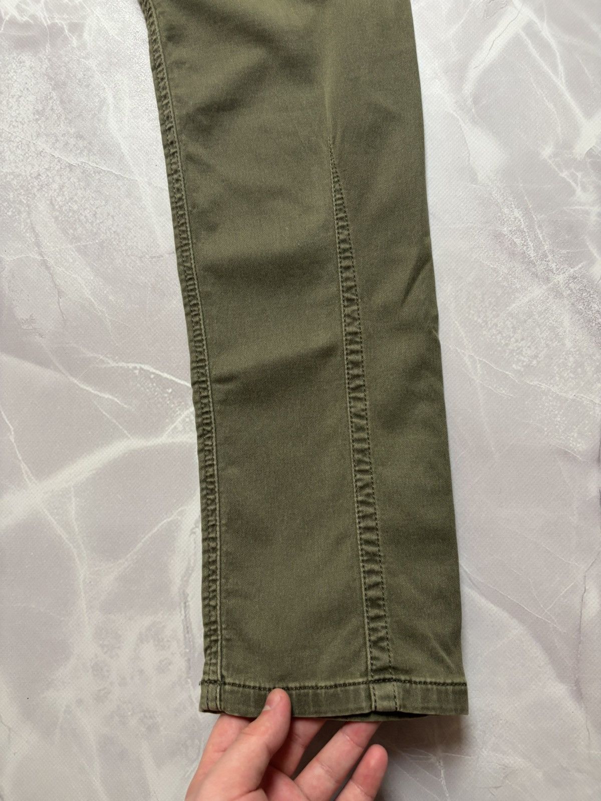 Diesel Diesel Krooley-Ne Jogg Jeans Sweatpants Khaki Green Mens 30 Size US 30 / EU 46 - 14 Thumbnail