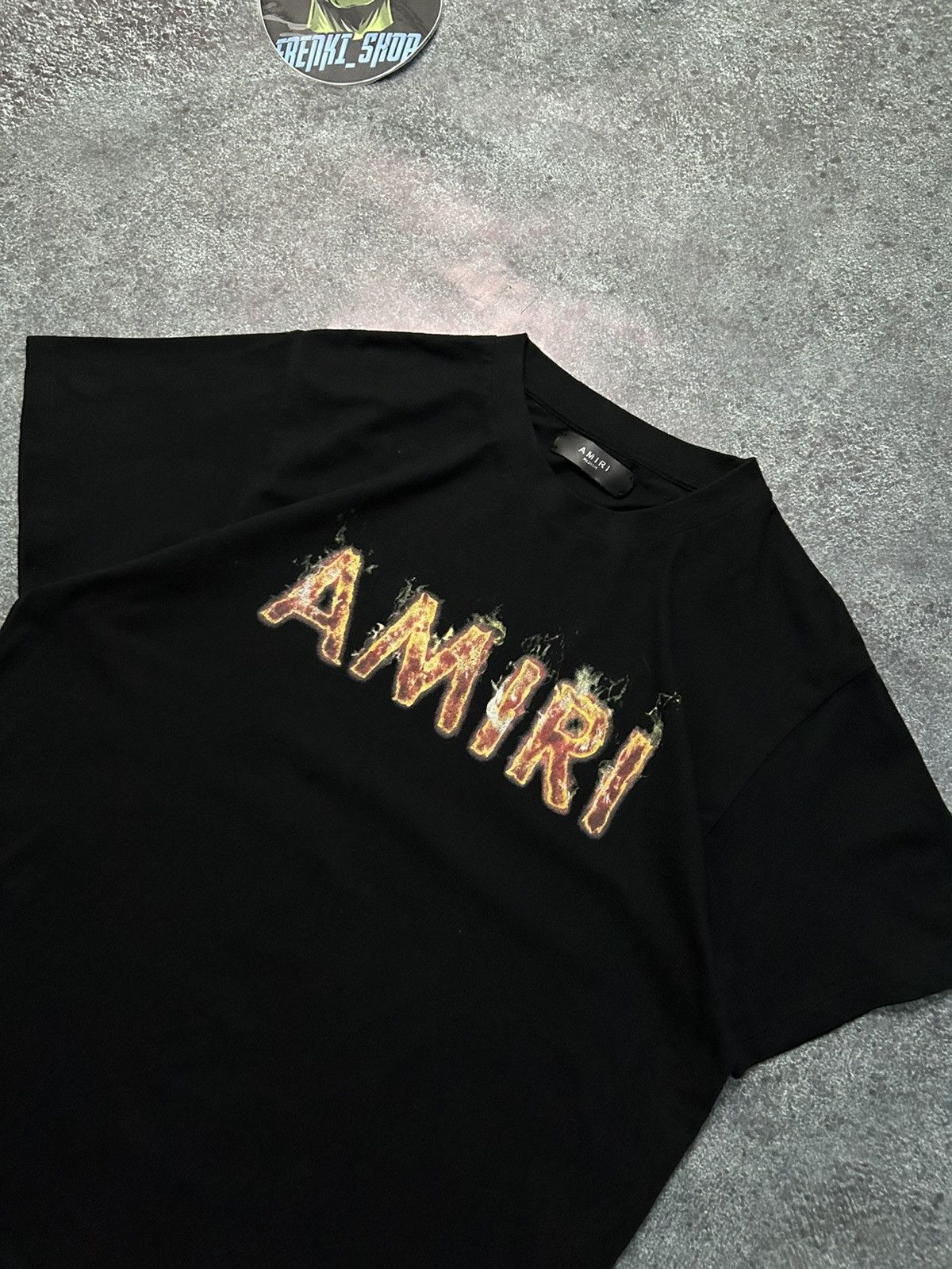Amiri T-SHIRT AMIRI FLAME Size US M / EU 48-50 / 2 - 2 Thumbnail
