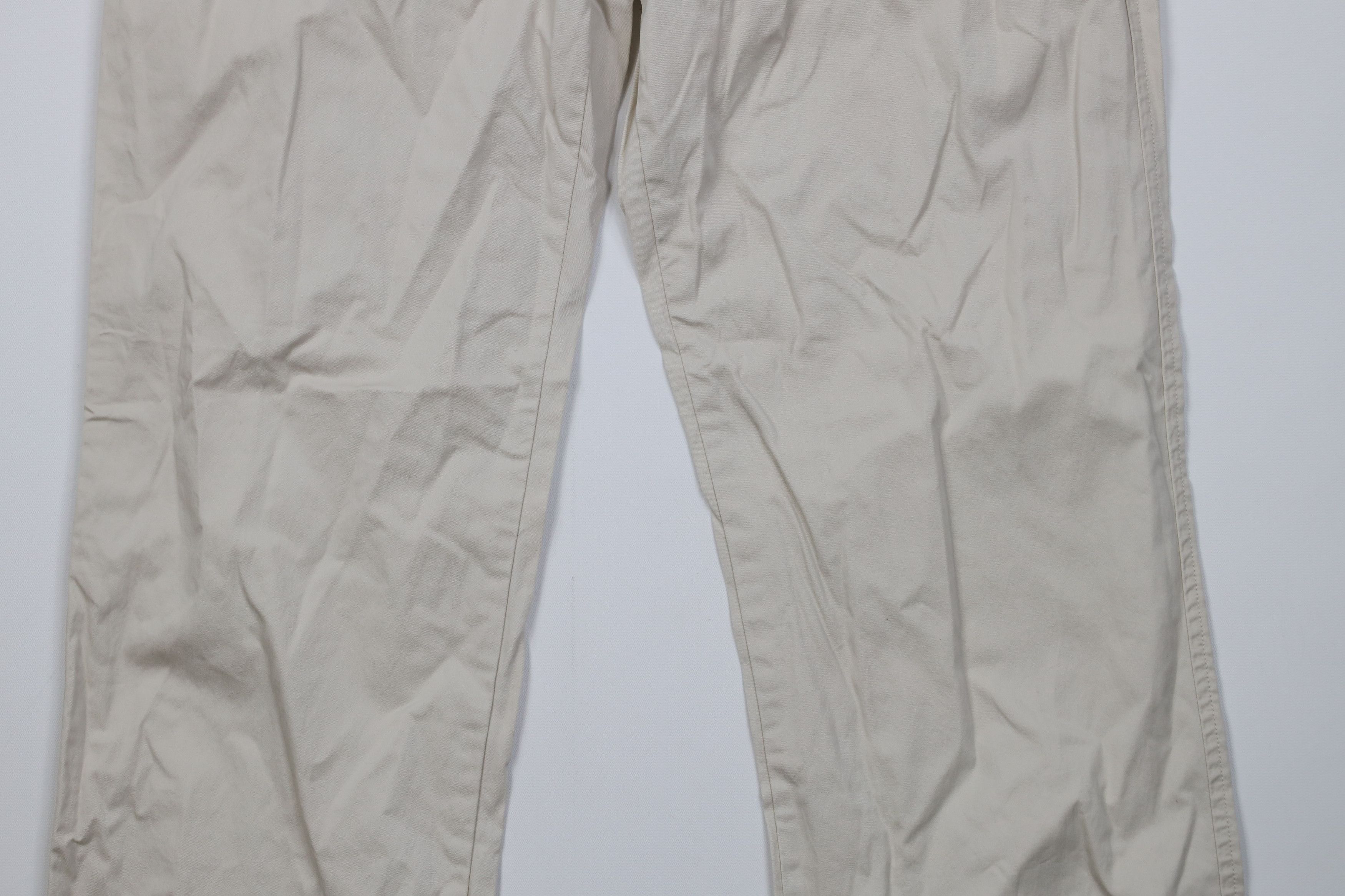 J.Crew Deadstock Vintage Y2K J Crew Fit Chino Pants Trousers Cotton Size US 33 - 3 Thumbnail