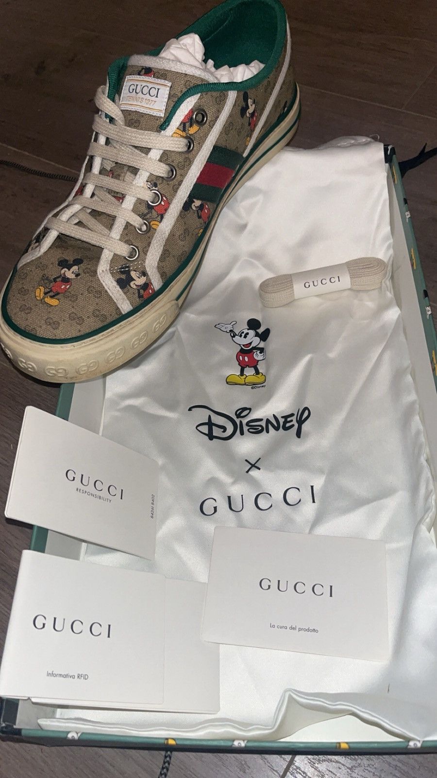Gucci Gucci x Disney Mickey Mouse Tennis Size US 9 / EU 42 - 6 Thumbnail