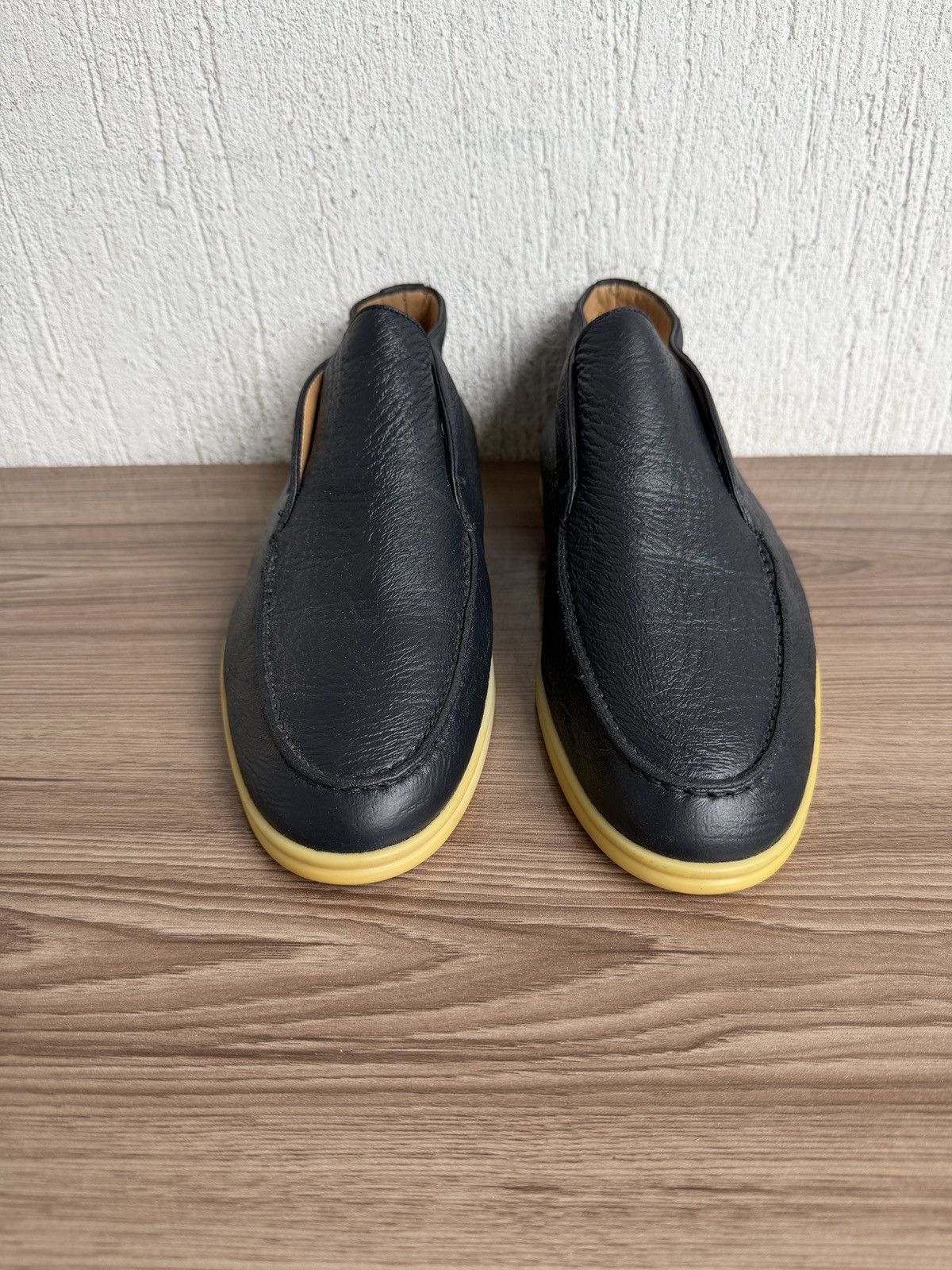 Loro Piana leather open walk loafers Size US 9 / EU 42 - 6 Thumbnail