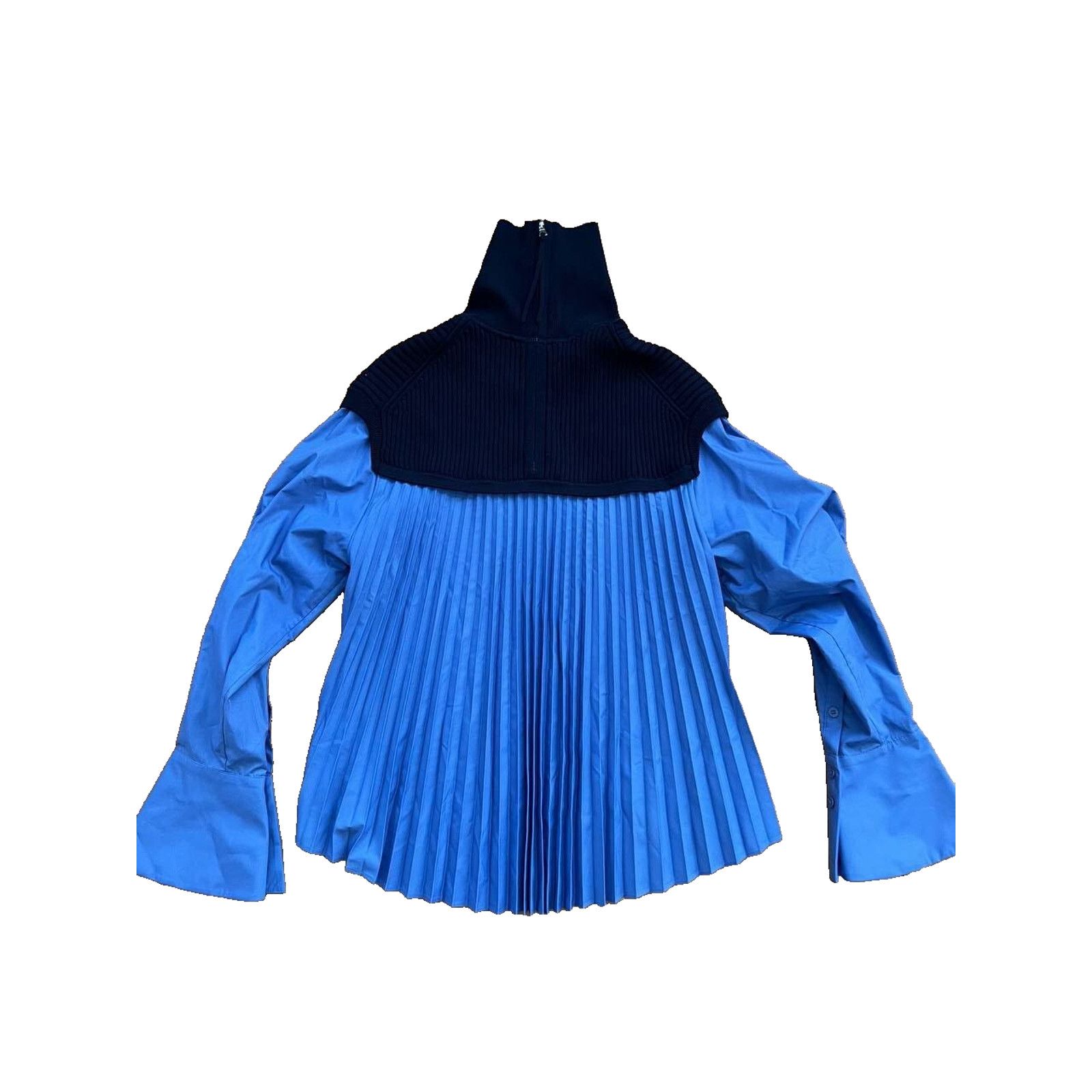 Jonathan Simkhai Jonathan SIMKHAI Women Zip Blue Medium A000877 Size M / US 6-8 / IT 42-44 - 2 Thumbnail