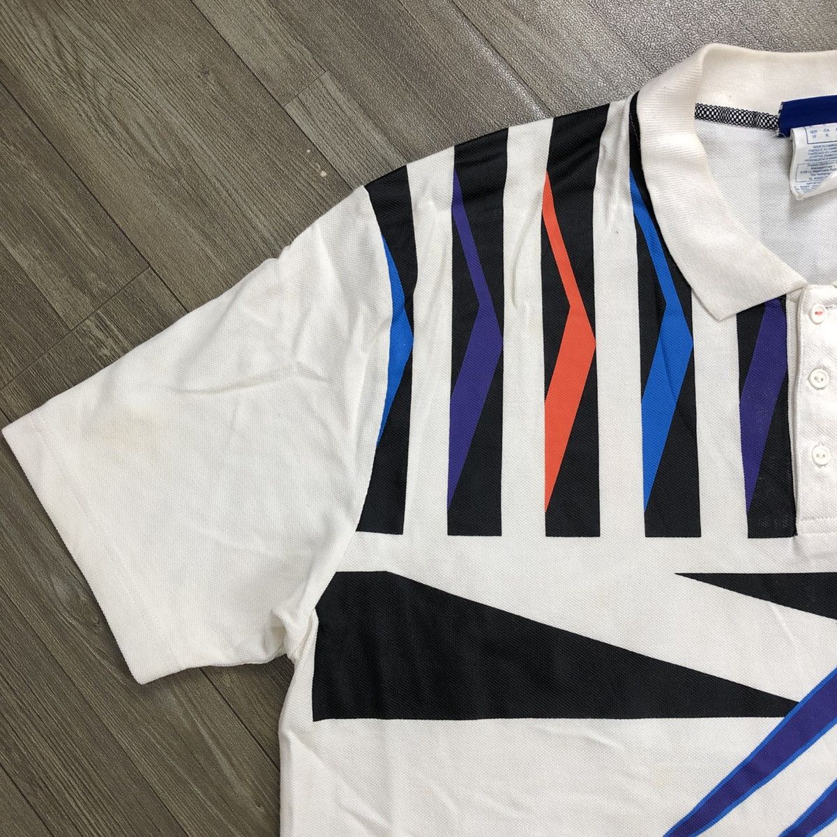 Reebok × Vintage Vintage 90’s Rebook Classic Iconic Design Polo Shirt Size US XL / EU 56 / 4 - 5 Thumbnail