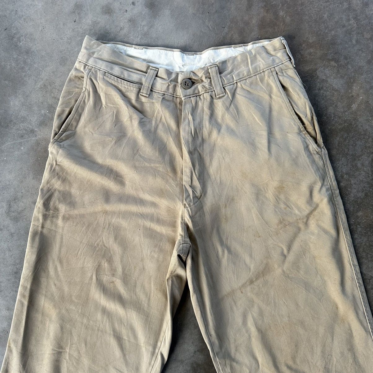 Japanese Brand × Vintage Vintage Schott Edwin Distressed Casual Trousers Pants Size US 27 - 2 Thumbnail