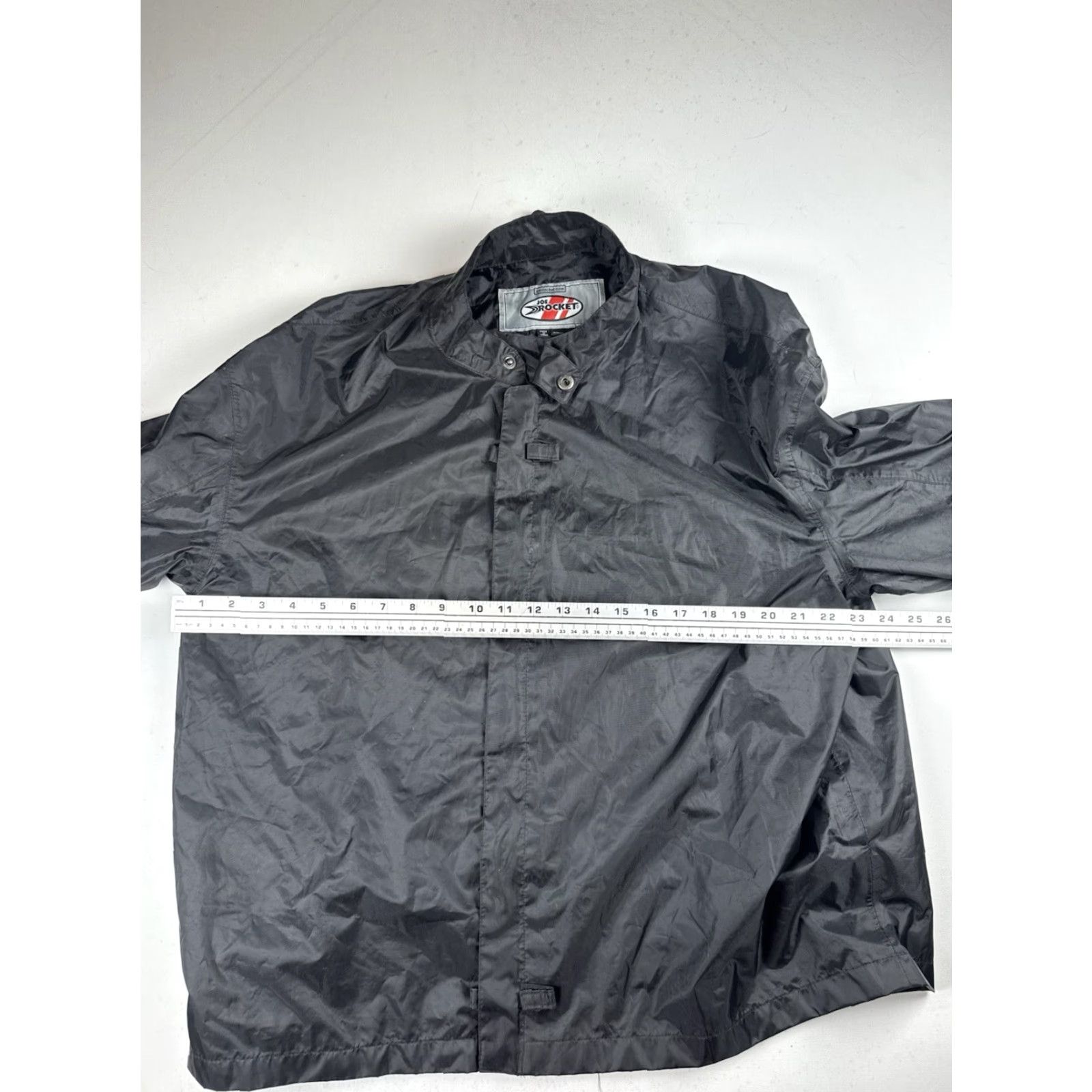 Joe Rocket Joe Rocket Jacket Mens 2XL Black Windbreaker Water Resistant Zip Reflective Lightweight Softshell Motorcycle Outdoor Casual Workwear Matches 9070 Size US XXL / EU 58 / 5 - 3 Thumbnail
