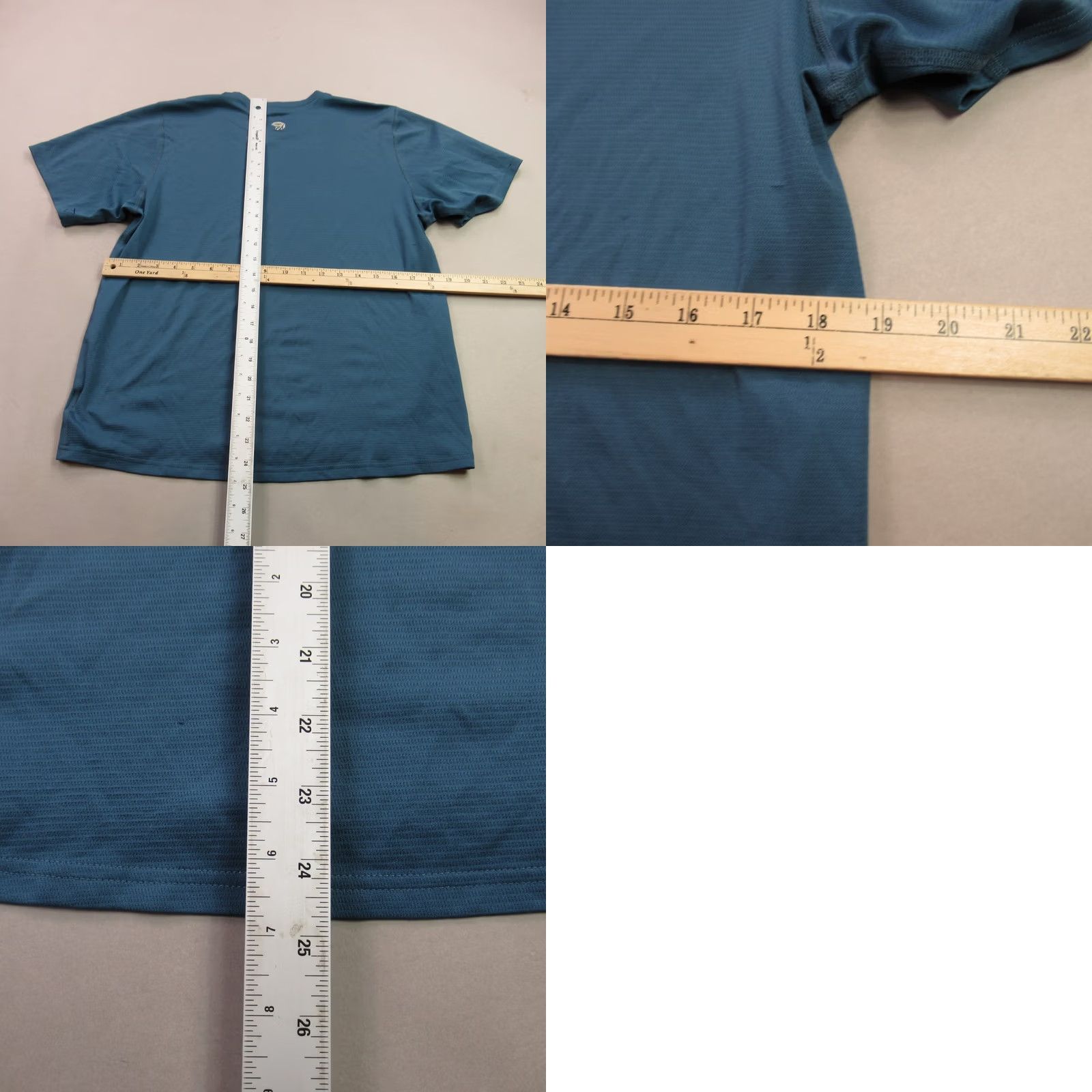 Mountain Hardwear Mountain Hardwear Shirt Mens Medium Short Sleeve Casual Crew Neck T-Shirt Blue Logo Outdoors All Seasons Regular Fit Summer Spring Fall Mens Size US M / EU 48-50 / 2 - 8 Thumbnail