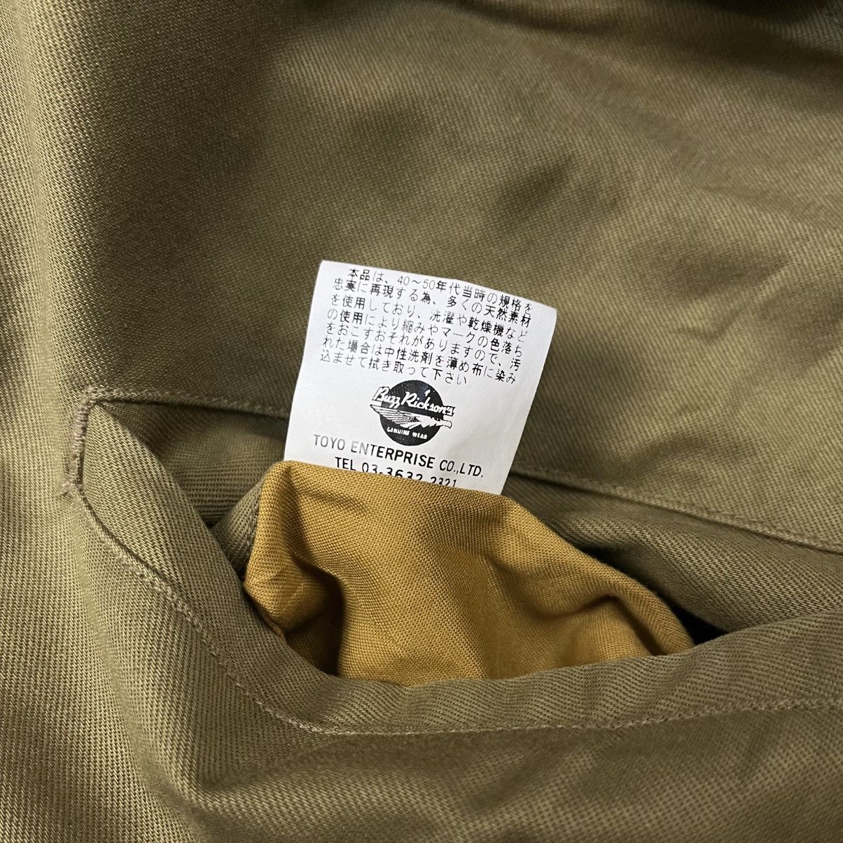 Buzz Rickson's Vintage Buzz Ricksons Tanker Jacket Size US M / EU 48-50 / 2 - 16 Thumbnail