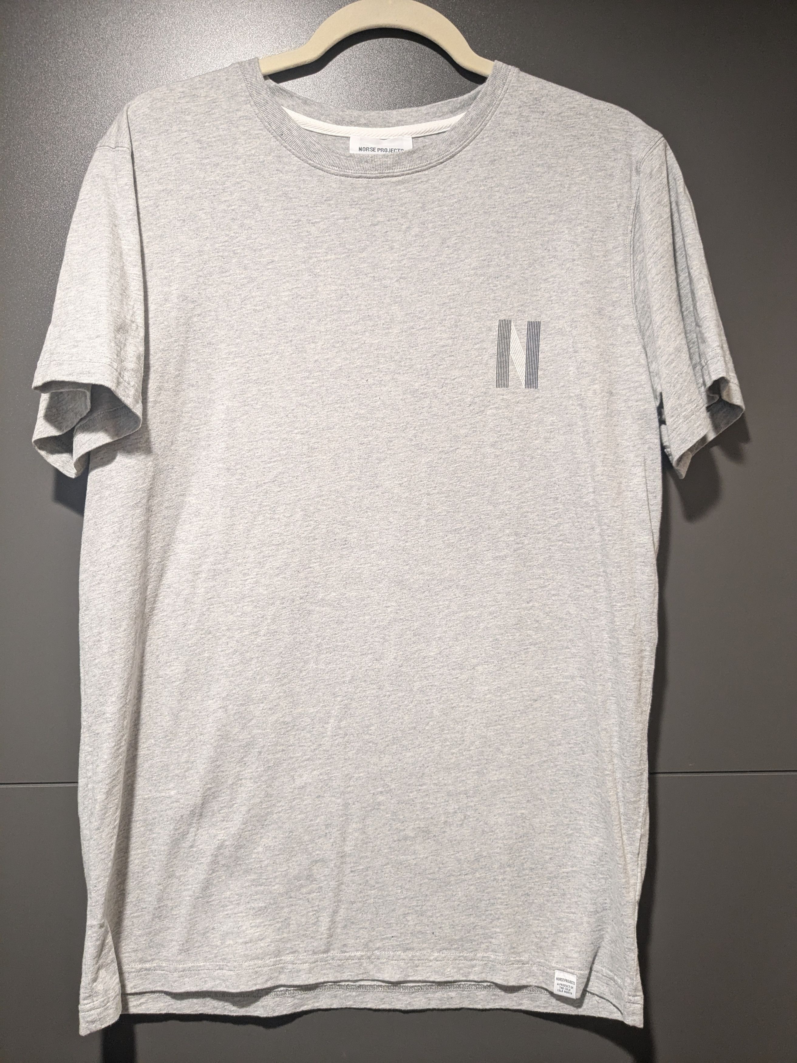 Norse Projects Grey N Tshirt Size US L / EU 52-54 / 3 - 1 Thumbnail