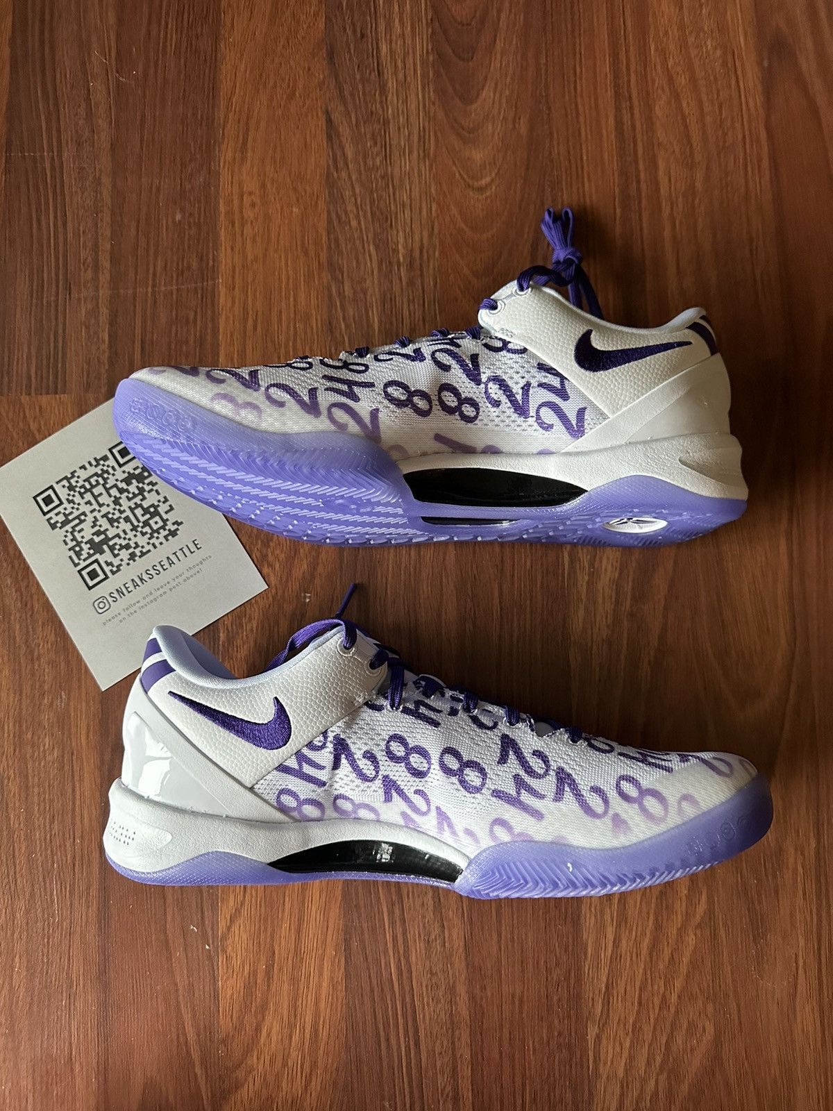Nike Nike Kobe 8 Protro Court Purple Size 11M FQ3549-100 Size US 11 / EU 44 - 2 Thumbnail