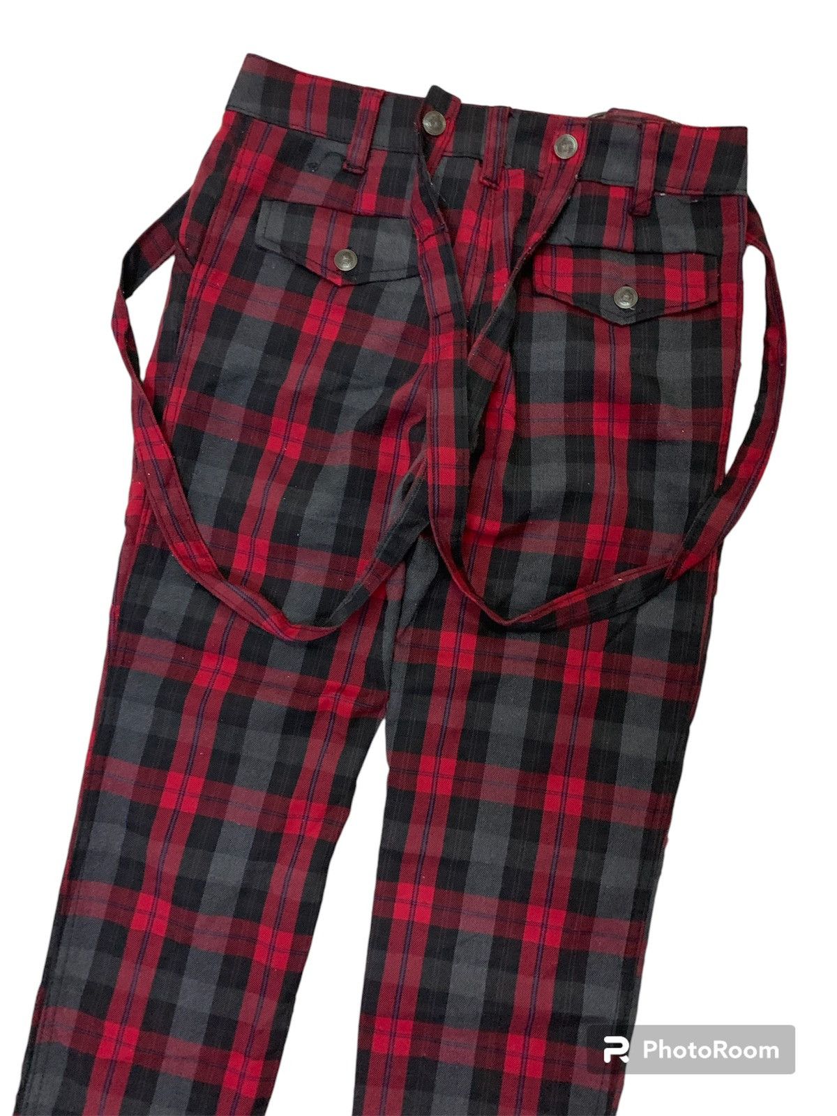 Seditionaries Seditionaries Suspenders Gothic Tartan Punk Pant Size 28" / US 6 / IT 42 - 5 Thumbnail