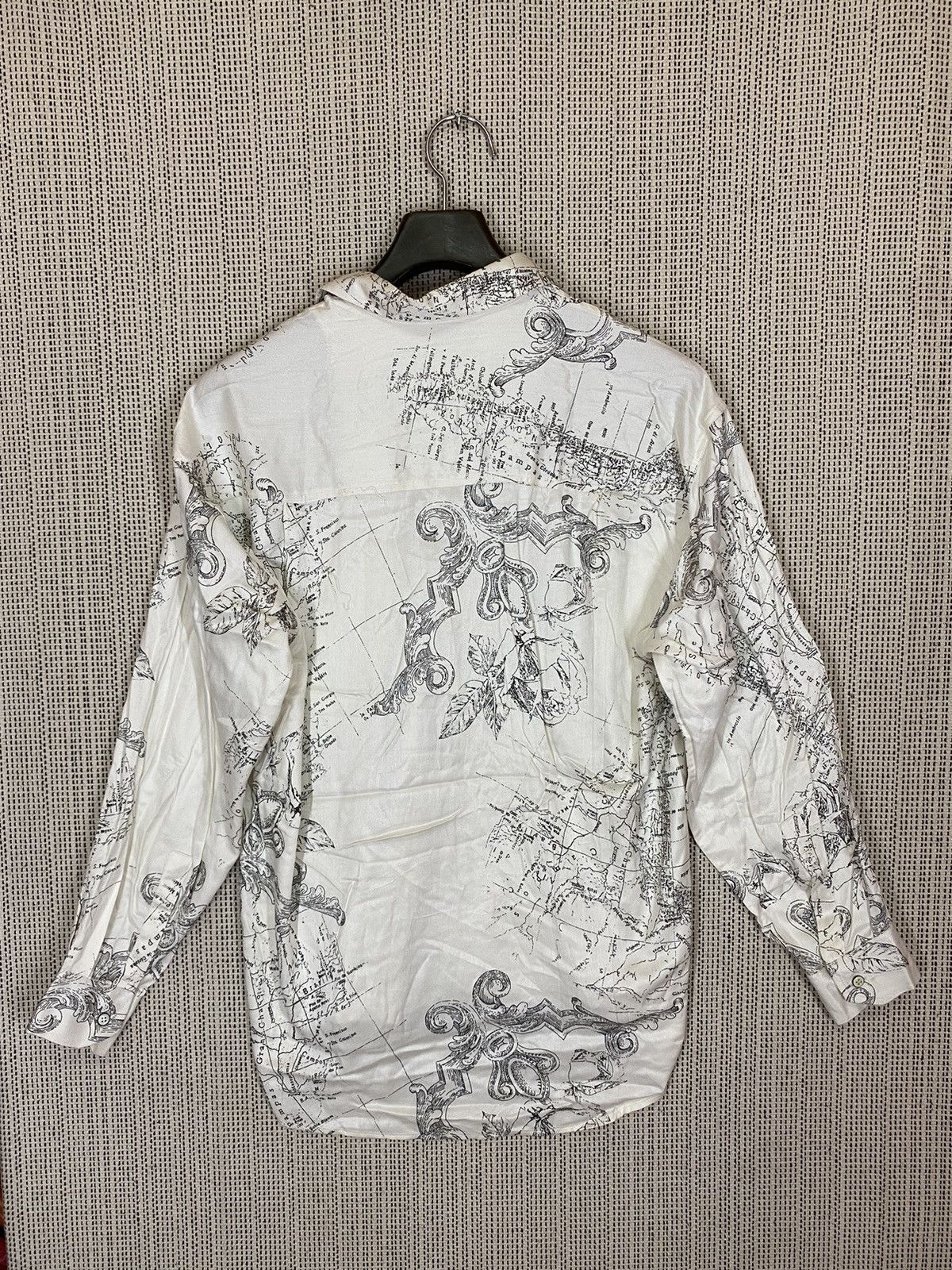 Designer × Vintage 🔥Vintage kayak shirt button ups maps design Size US S / EU 44-46 / 1 - 6 Thumbnail