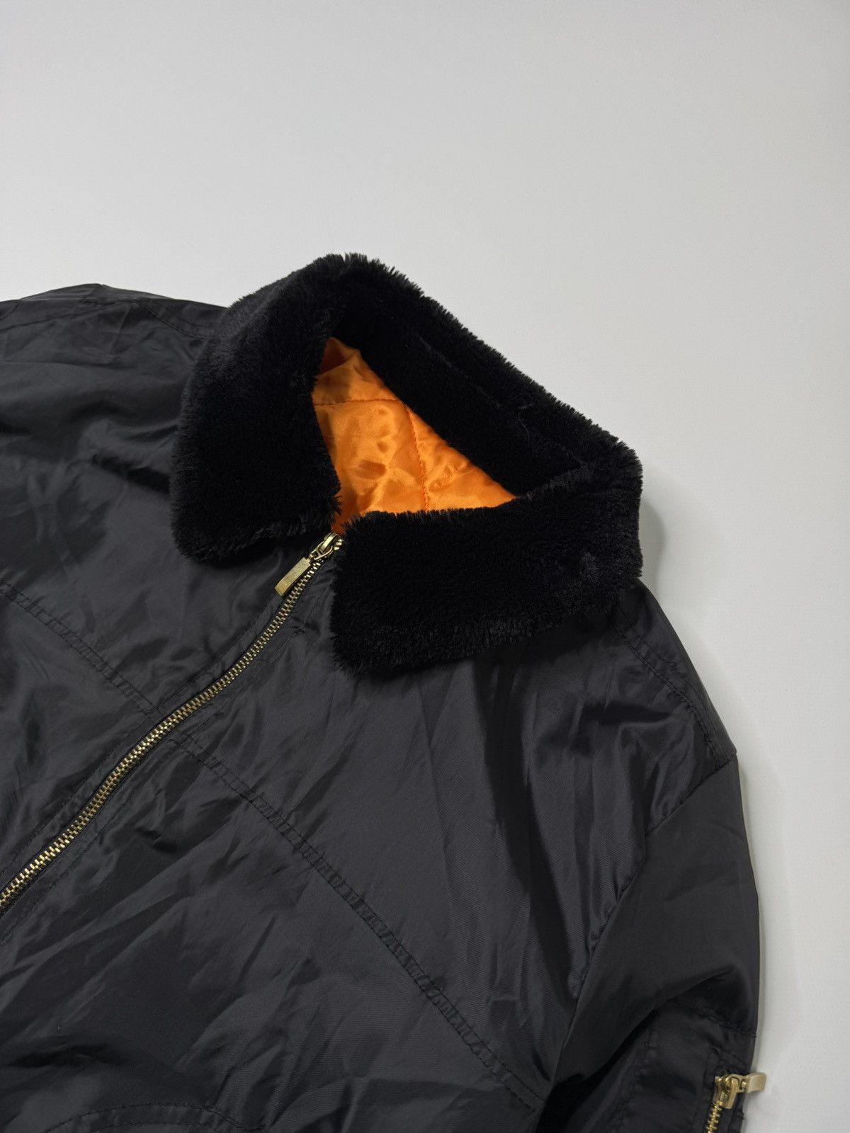 Vintage Vintage avant garde boxy bomber jacket swag y2k if6was9 00s Size M / US 6-8 / IT 42-44 - 2 Thumbnail