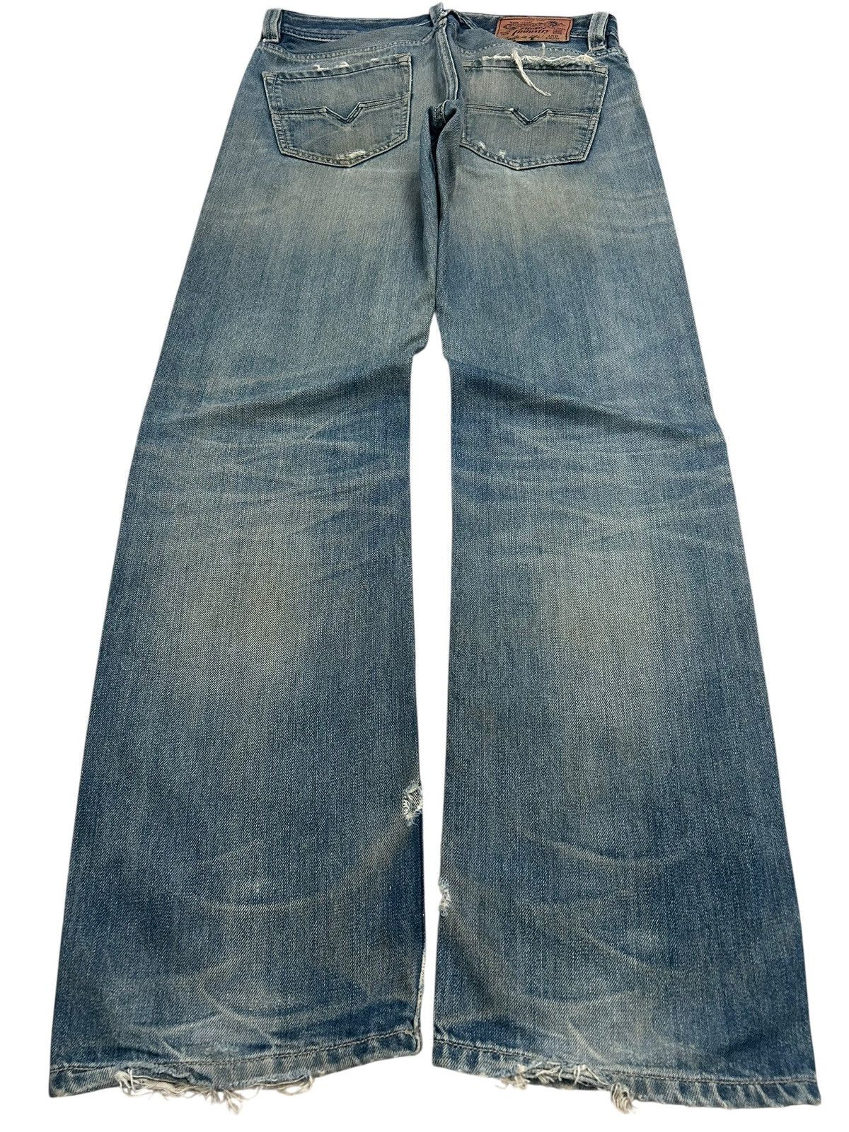 Diesel Men Diesel Industry Larkee Jean Selvedge Distressed Wash e' Size US 30 / EU 46 - 2 Thumbnail