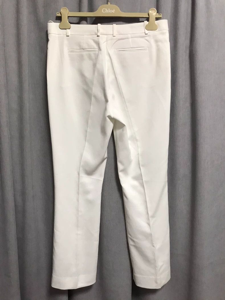 Loro Piana Loro piana Medium-high waist straight cotton woven trousers Size 30" / US 8 / IT 44 - 3 Thumbnail