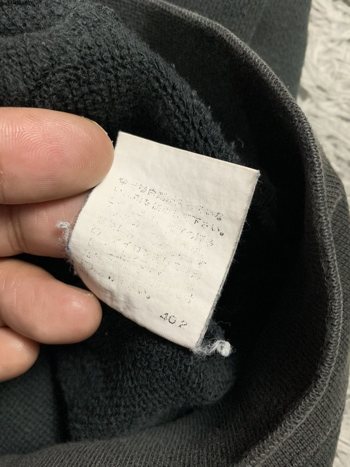 20471120 SUNFADED COMME CA DU MODE DISTRESSED FUR ZIP HOODIE Size US L / EU 52-54 / 3 - 12 Thumbnail