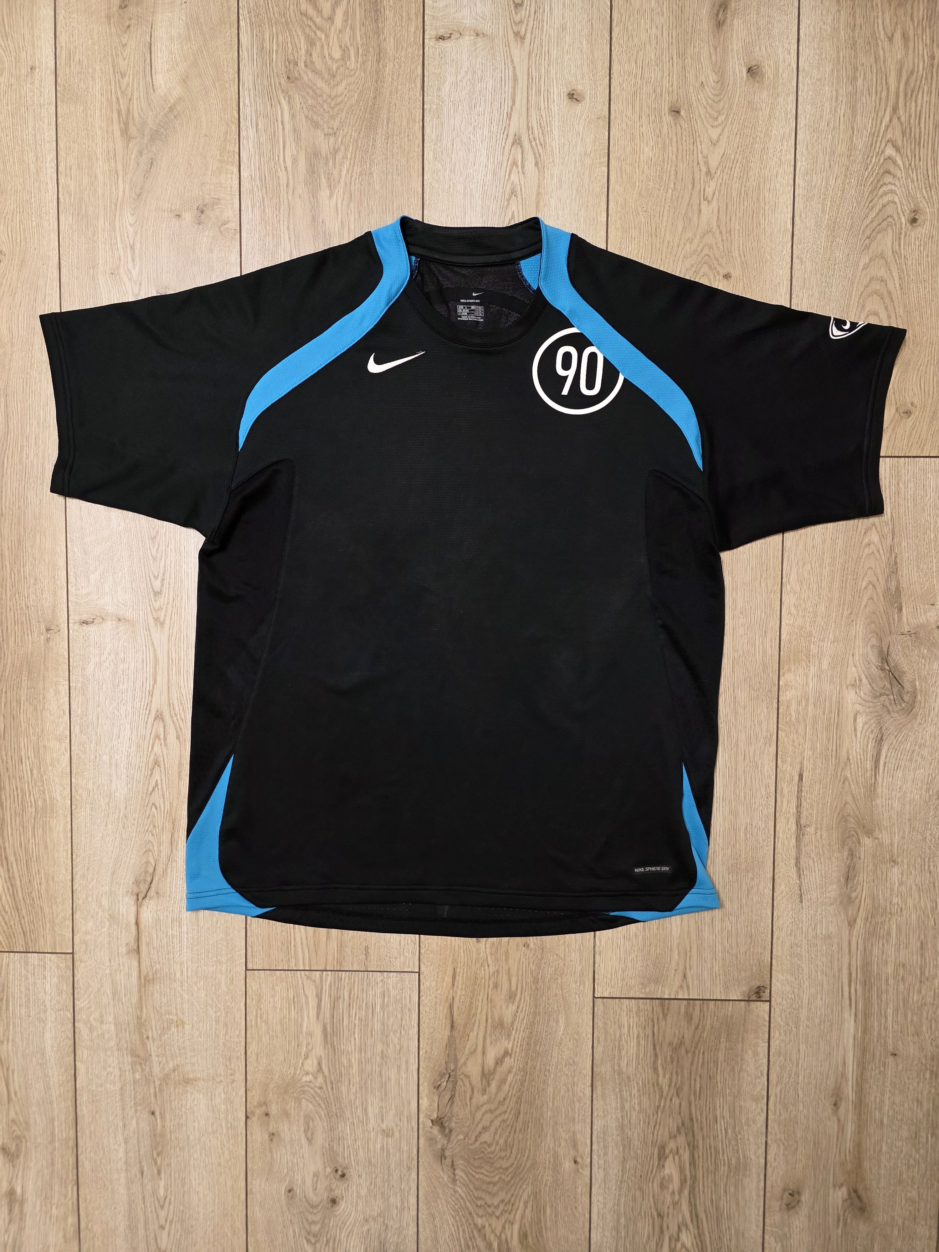 NIKE VINTAGE SHIRT TOTAL 90 JERSEY Y2K TRAINING JERSEY