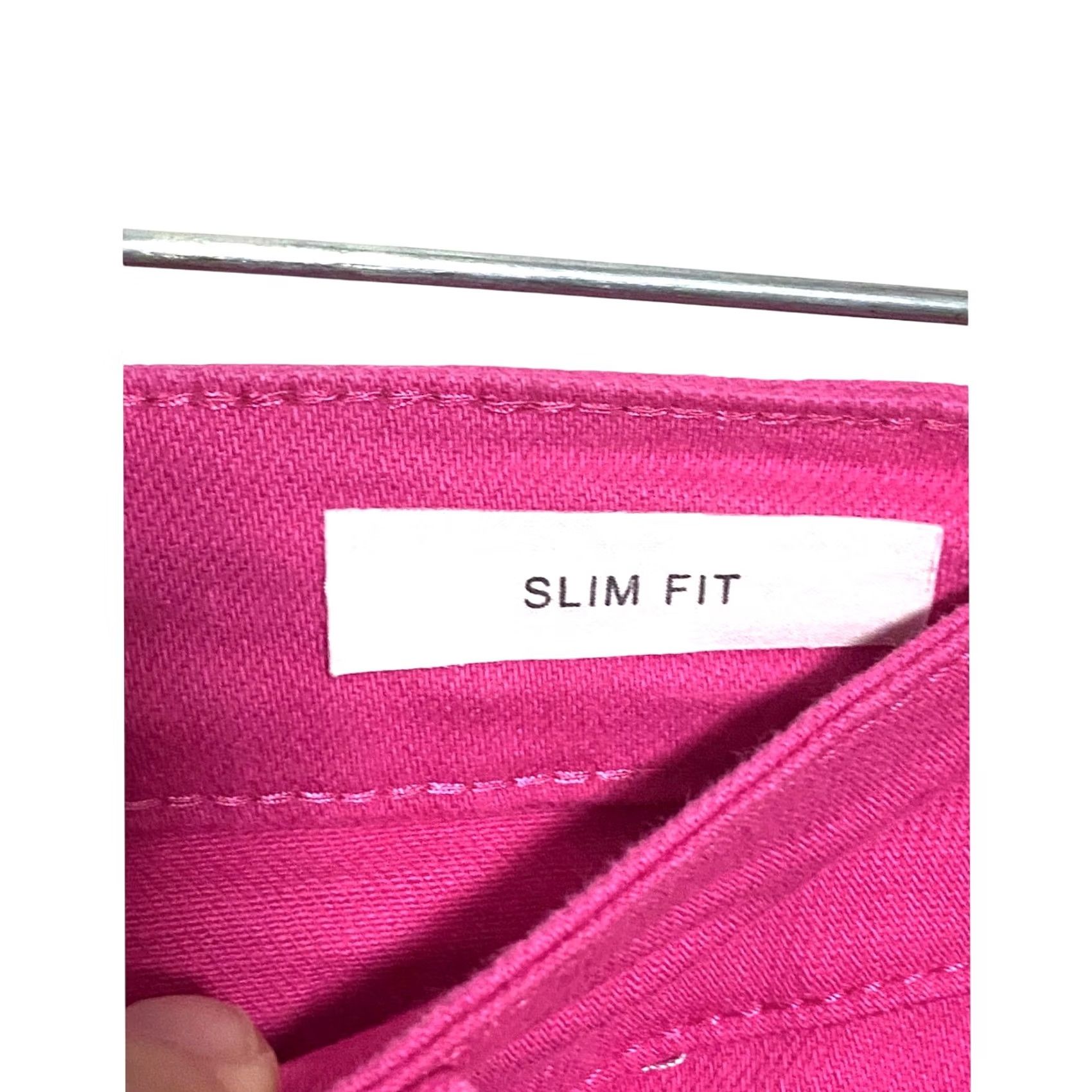 Vintage Judy Blue Hot Pink Daphne Slim Fit High Waist Jeans 31/13 Jeans Slim Pink Preppy Womens Size 24" / US 00 / IT 34 - 5 Thumbnail
