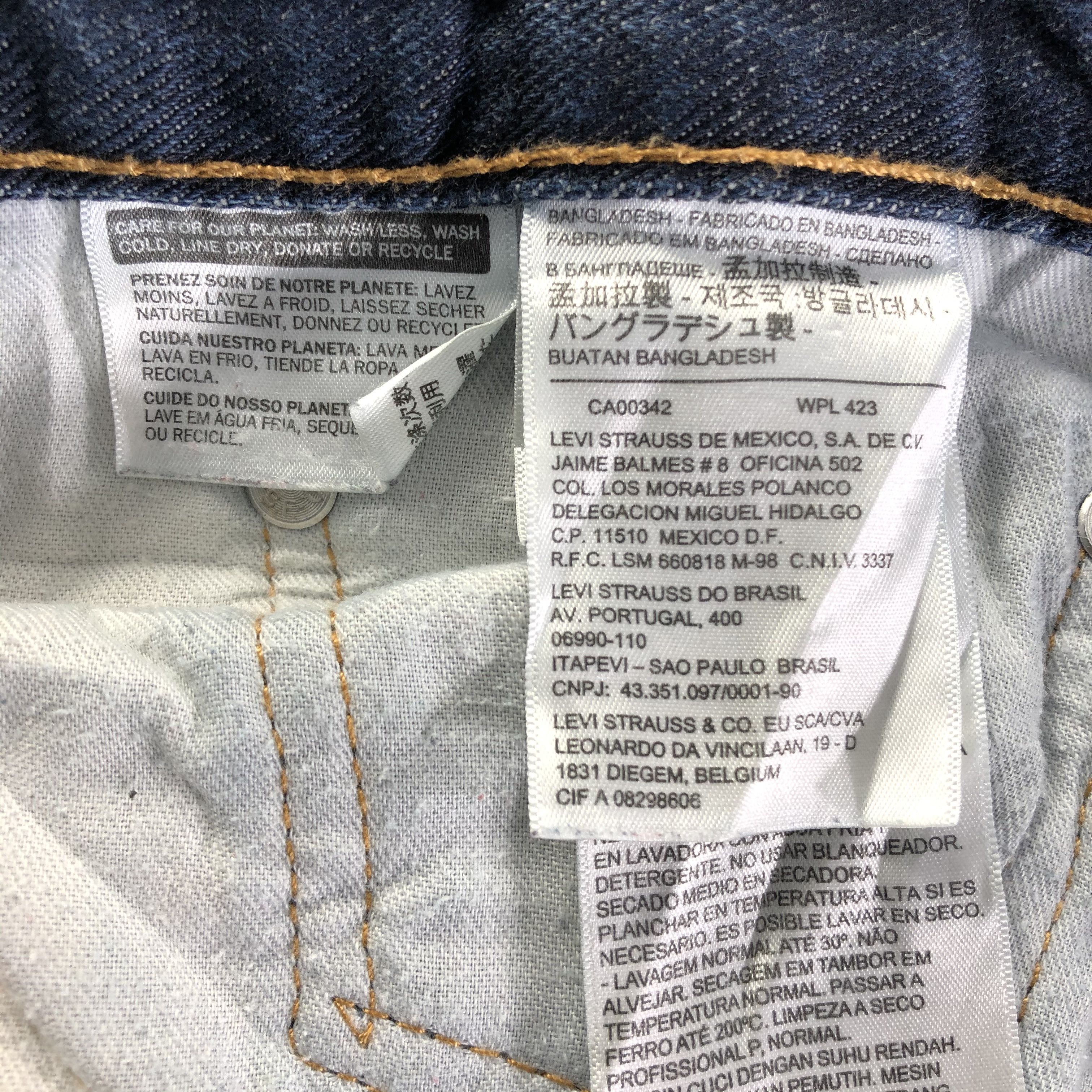 Levi's Vintage Levis 514 Jeans-J4136 Size US 40 / EU 56 - 9 Thumbnail