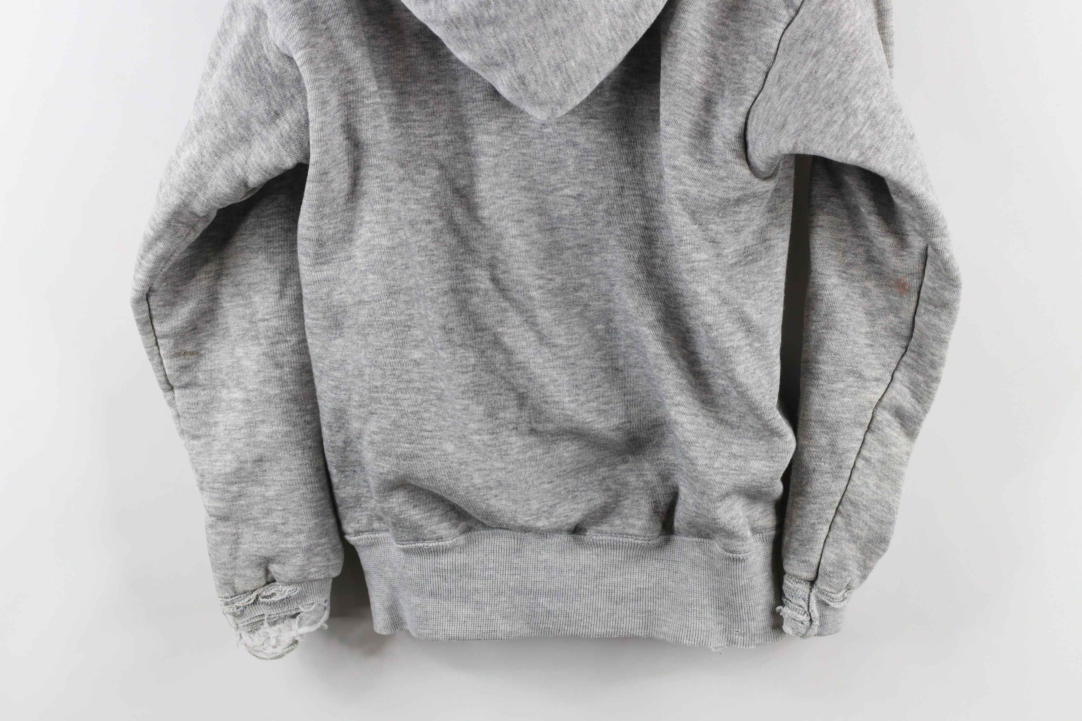 Vintage Vintage 70s Streetwear Waffle Knit Lined Triblend Hoodie USA Size US M / EU 48-50 / 2 - 18 Thumbnail