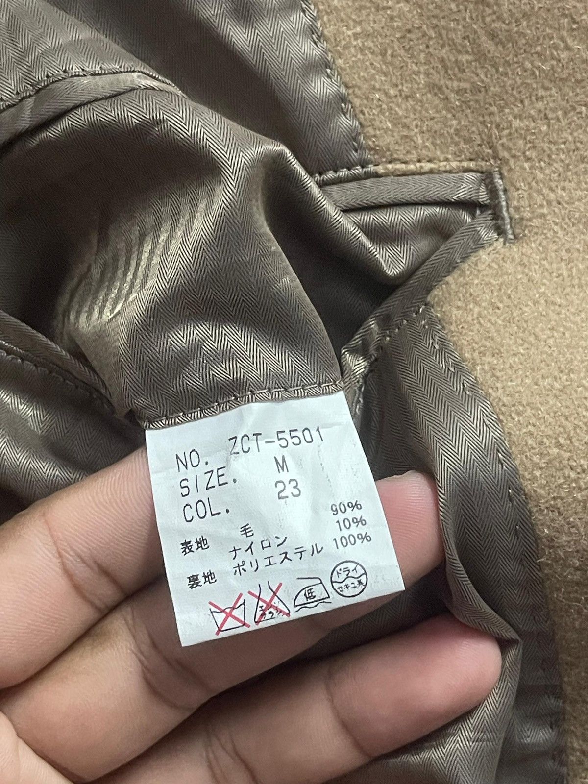 Tornado Mart Tornado Mart Wool Coat Size US M / EU 48-50 / 2 - 15 Thumbnail