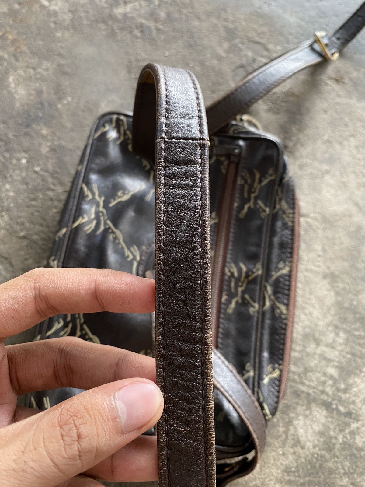 Longchamp × Vintage Vintage Longchamp Monogram Bag Size ONE SIZE - 10 Thumbnail