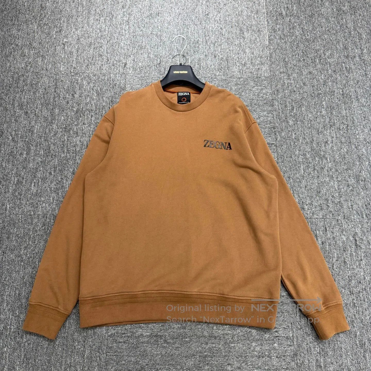 Ermenegildo Zegna Beige Long Sleeve Sweatshirt Size L. Size US L / EU 52-54 / 3 - 1 Thumbnail