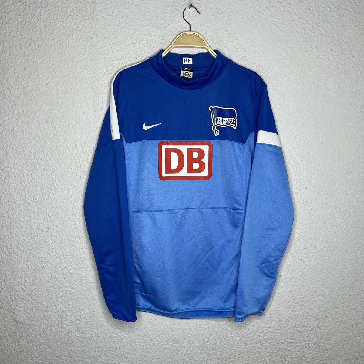 Nike Bundle 2x Nike Hertha BSC Berlin Sweatshirt Trenning Jersey Size US L / EU 52-54 / 3 - 2 Thumbnail