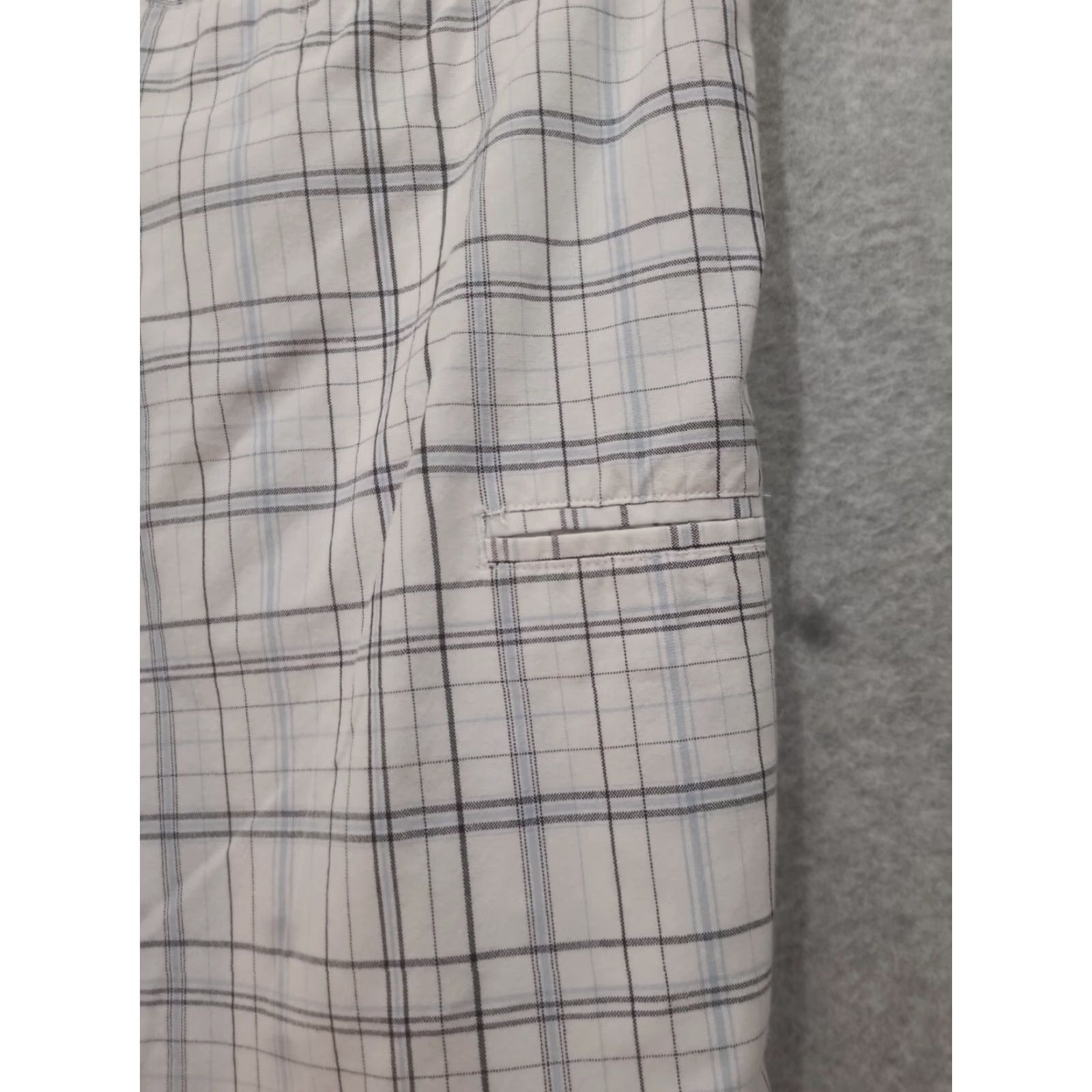 Burnside Burnside Short Pants Men's Size 38 White Plaid Casual Beach Golf Wear Size US 38 / EU 54 - 6 Thumbnail
