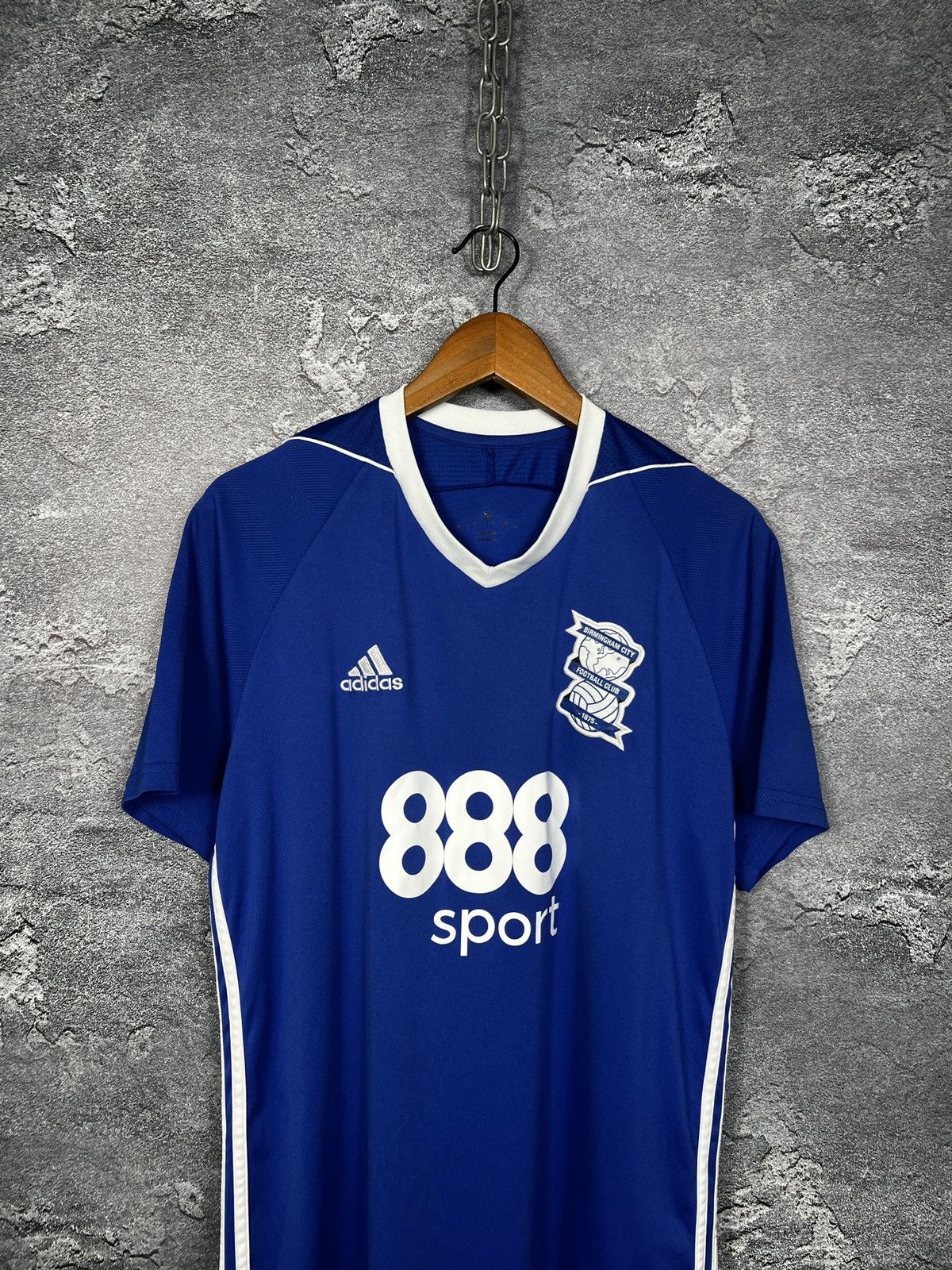 Adidas Adidas 2016/17 Birmingham City FC Home Shirt Size L Size US L / EU 52-54 / 3 - 2 Thumbnail