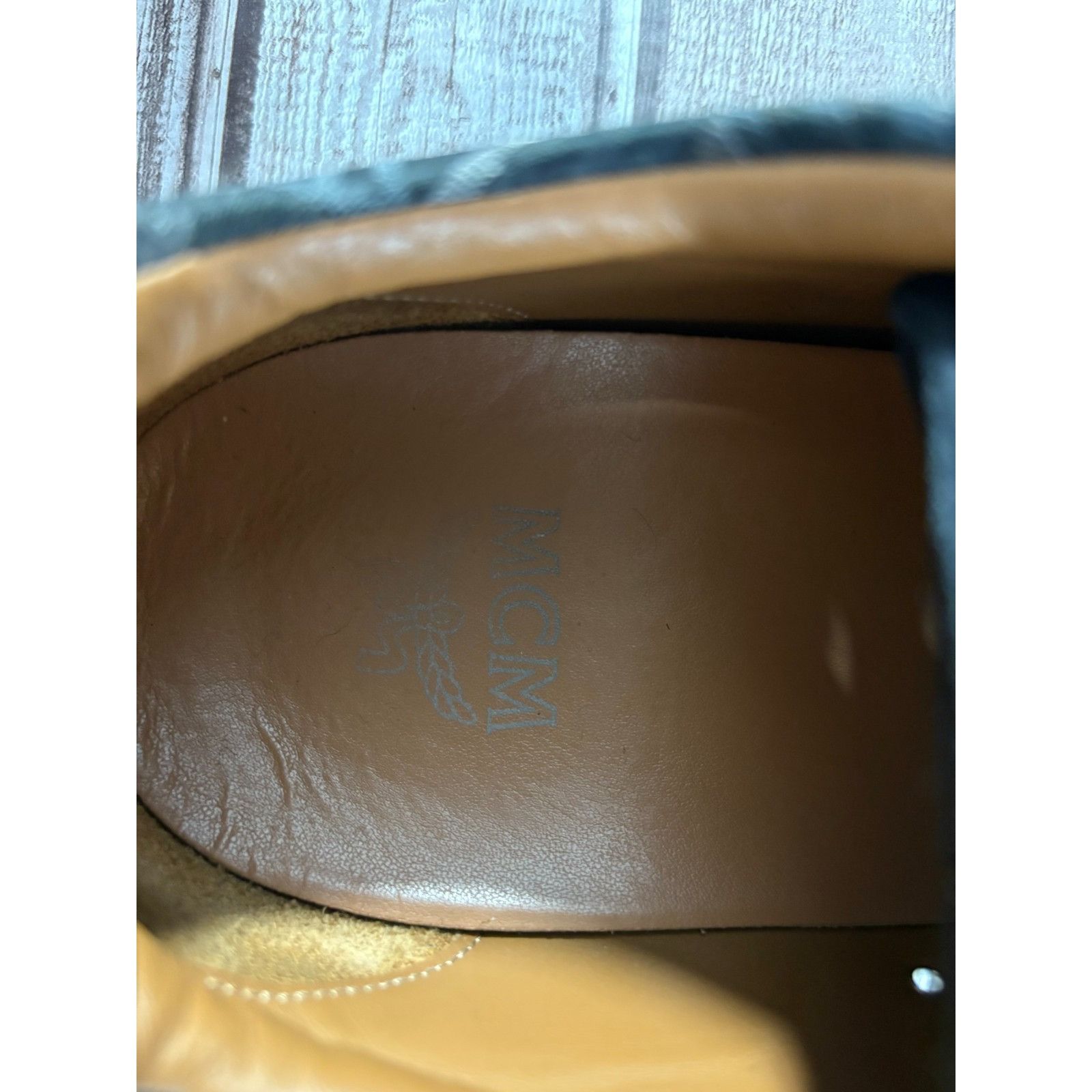 MCM MCM Terrain Lo Monogram Jacquard sneaker Sz 42 US 9 color bl Size US 9 / EU 42 - 9 Thumbnail