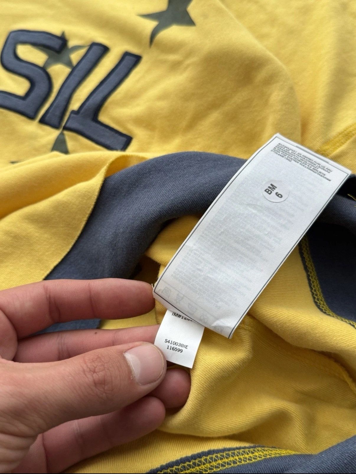 Nike Nike Brasil Big Logo Football Team Classic T Shirt Men Size US S / EU 44-46 / 1 - 6 Thumbnail