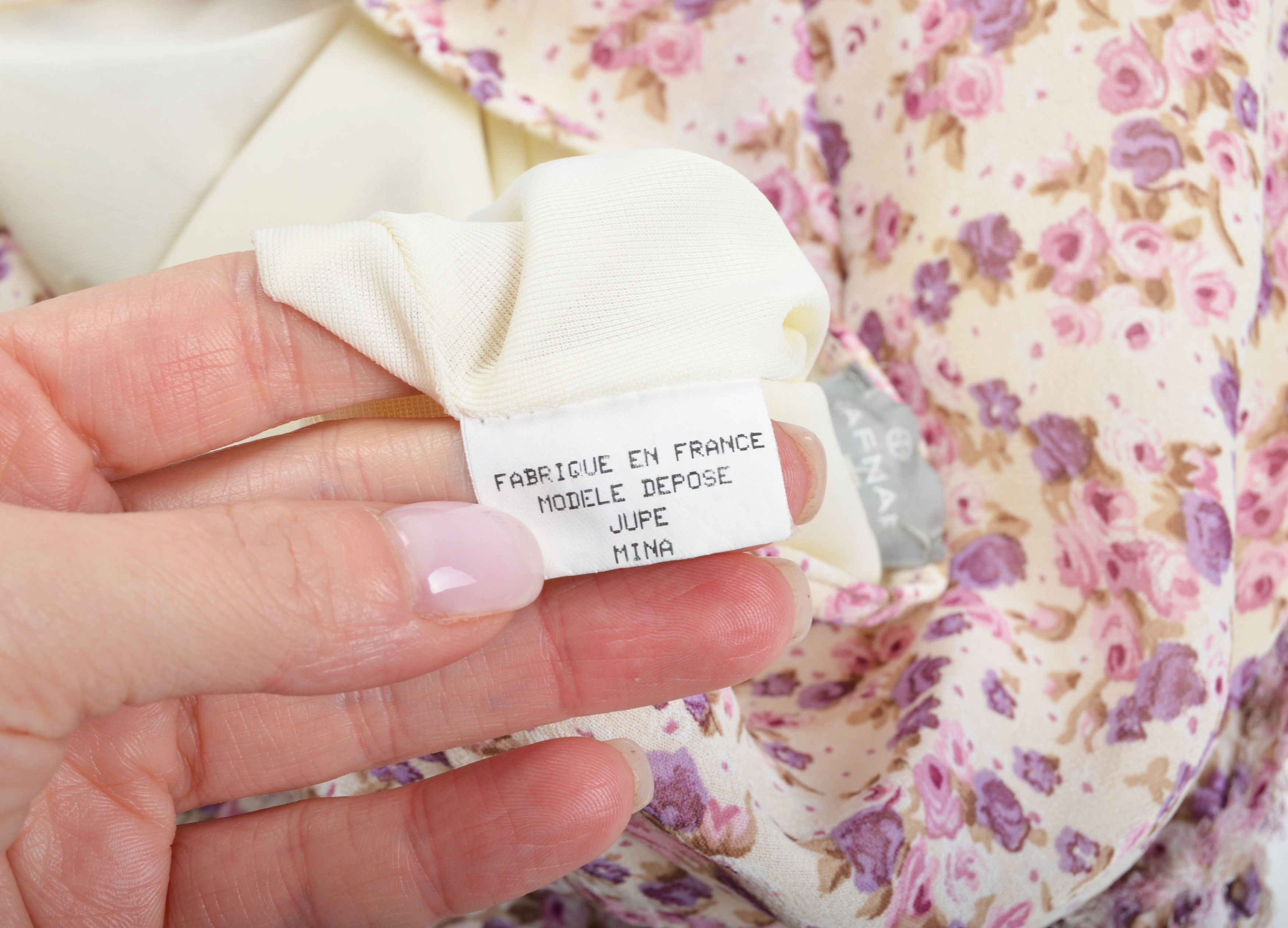 Vintage Vintage Naf Naf Y2K Mesh Floral Fairy Ruffle Skirt Size 28" / US 6 / IT 42 - 9 Thumbnail