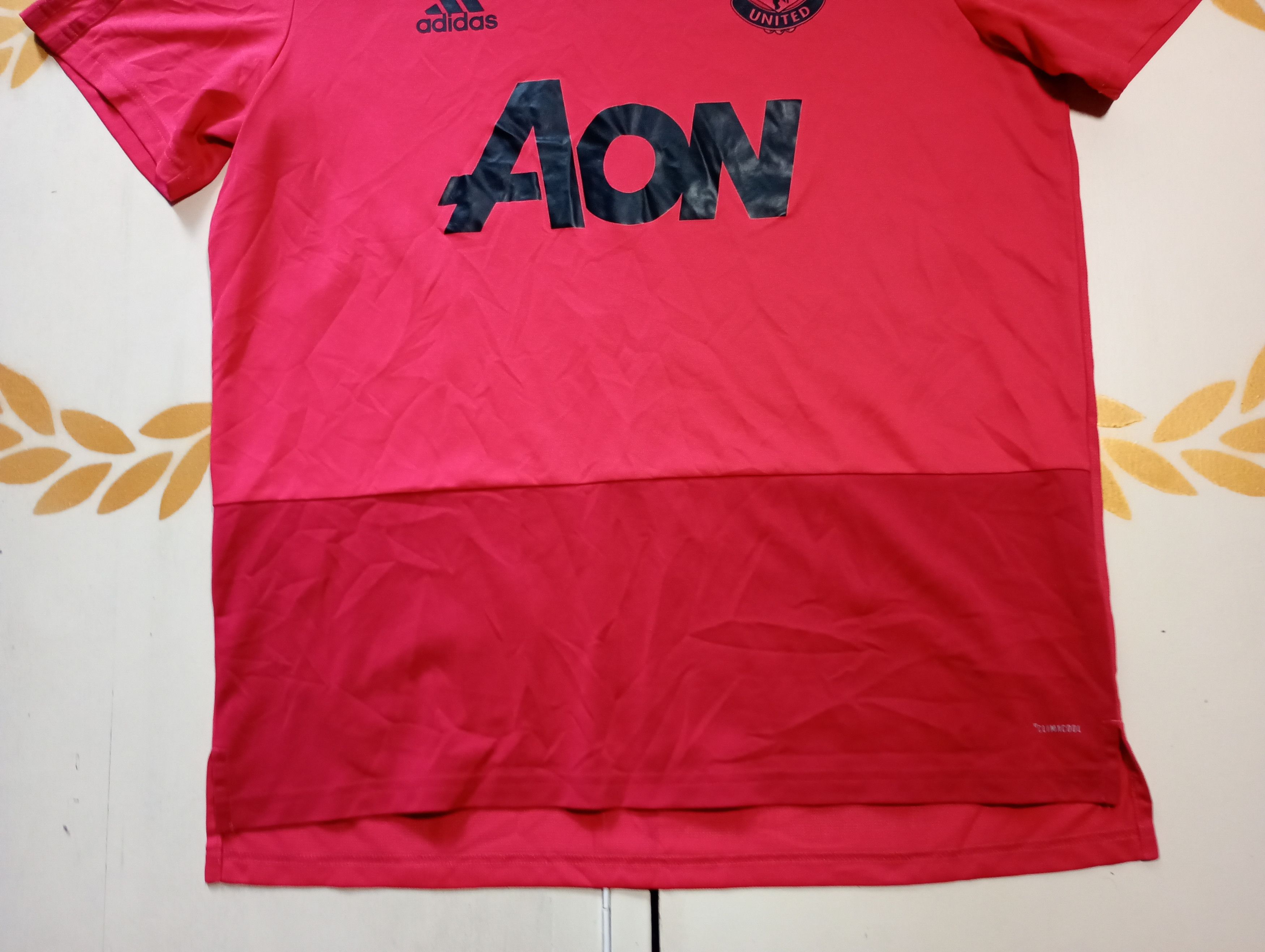 Adidas Adidas Manchester United Training Jersey 2018-2019 Size US L / EU 52-54 / 3 - 2 Thumbnail