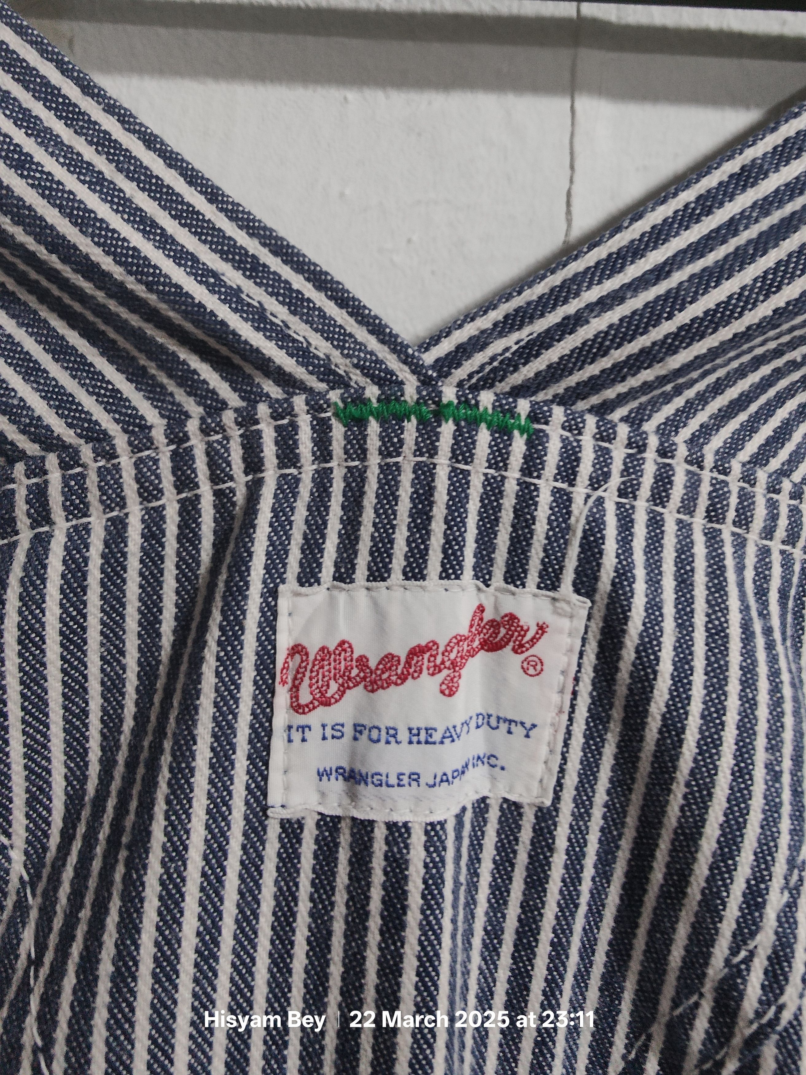 Japanese Brand × Vintage × Wrangler Wrangler Japan overall Size US 32 / EU 48 - 10 Thumbnail