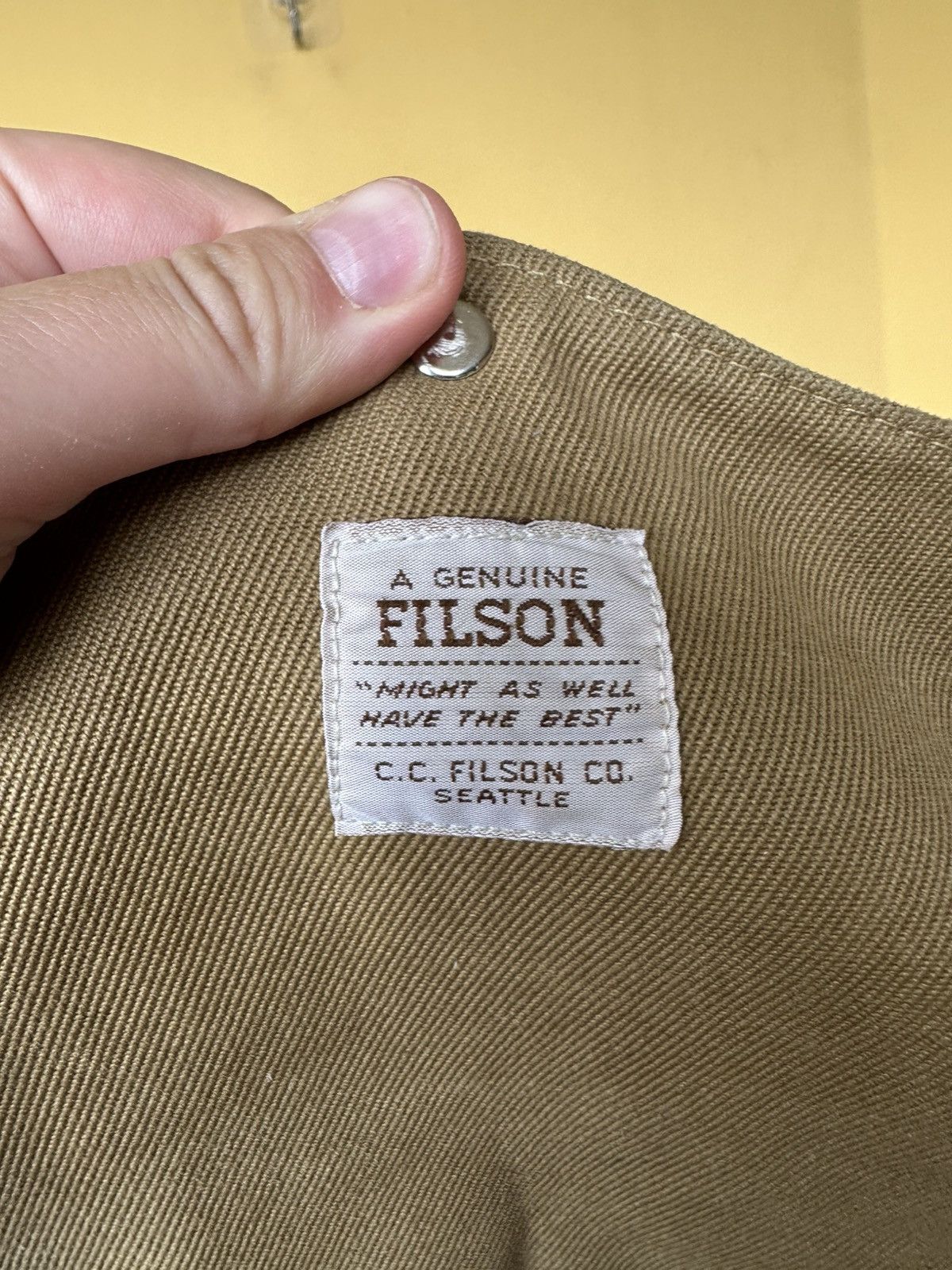 Filson FILSON RUGGED TWILL PADDED COMPUTER BAG military bag army Size ONE SIZE - 11 Thumbnail