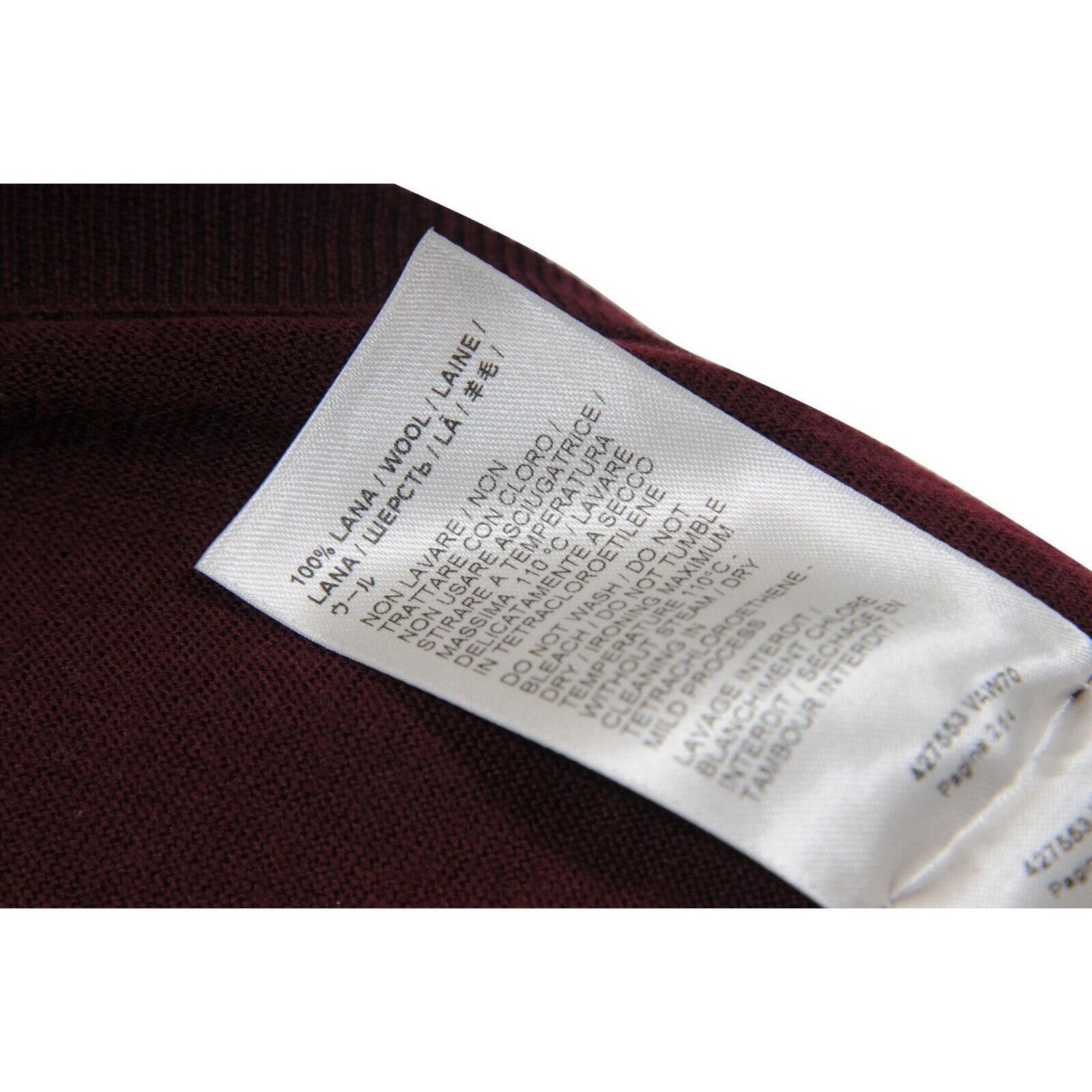Bottega Veneta Long Sleeve Polo Sweater Red Size US L / EU 52-54 / 3 - 9 Thumbnail