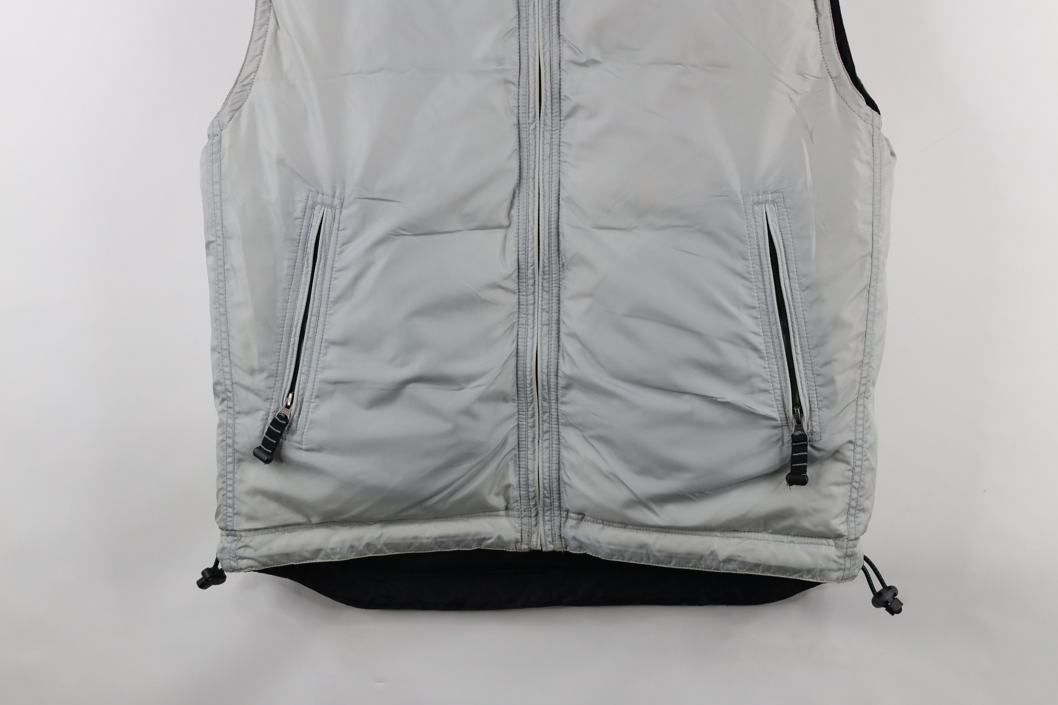 Gap × Vintage Vintage Y2K 2000 Gap Reversible Puffer Vest Jacket Black Size US L / EU 52-54 / 3 - 12 Thumbnail