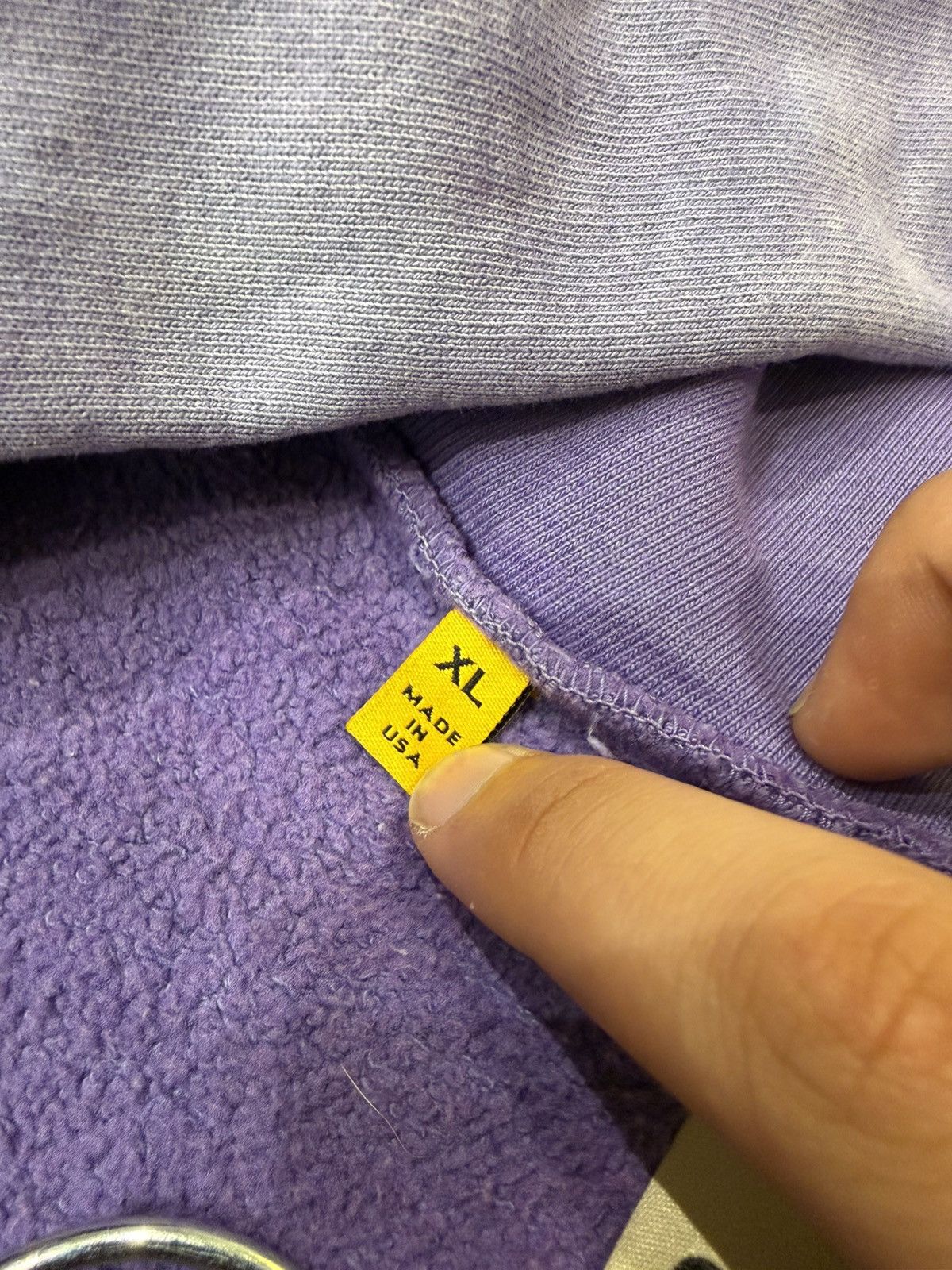Gallery Dept. Gallery Dept French Logo Full Zip Hoodie - Purple Fade Size US XL / EU 56 / 4 - 3 Thumbnail