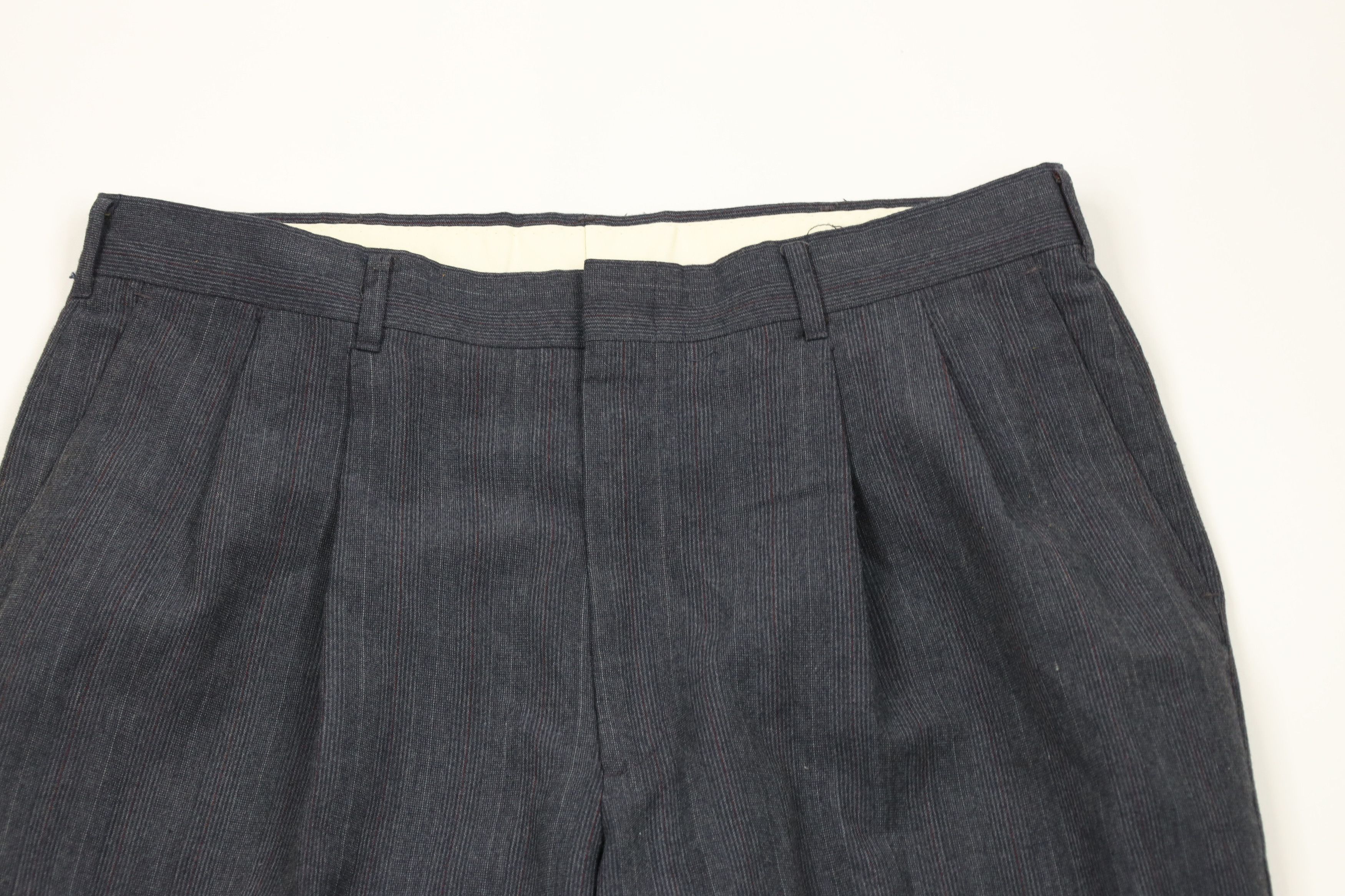 Vintage Vintage 70s Streetwear Wide Leg Chino Pants Trousers USA Size US 34 / EU 50 - 2 Thumbnail