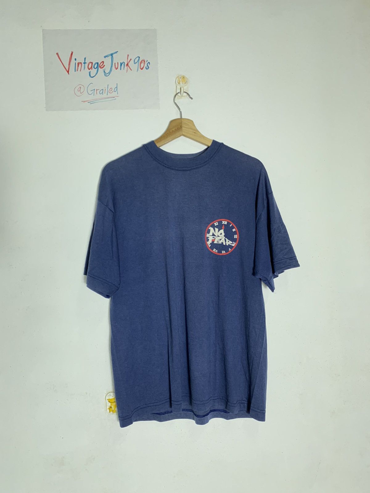 Vintage Vintage No fear Clock t-shirt Size US M / EU 48-50 / 2 - 2 Thumbnail