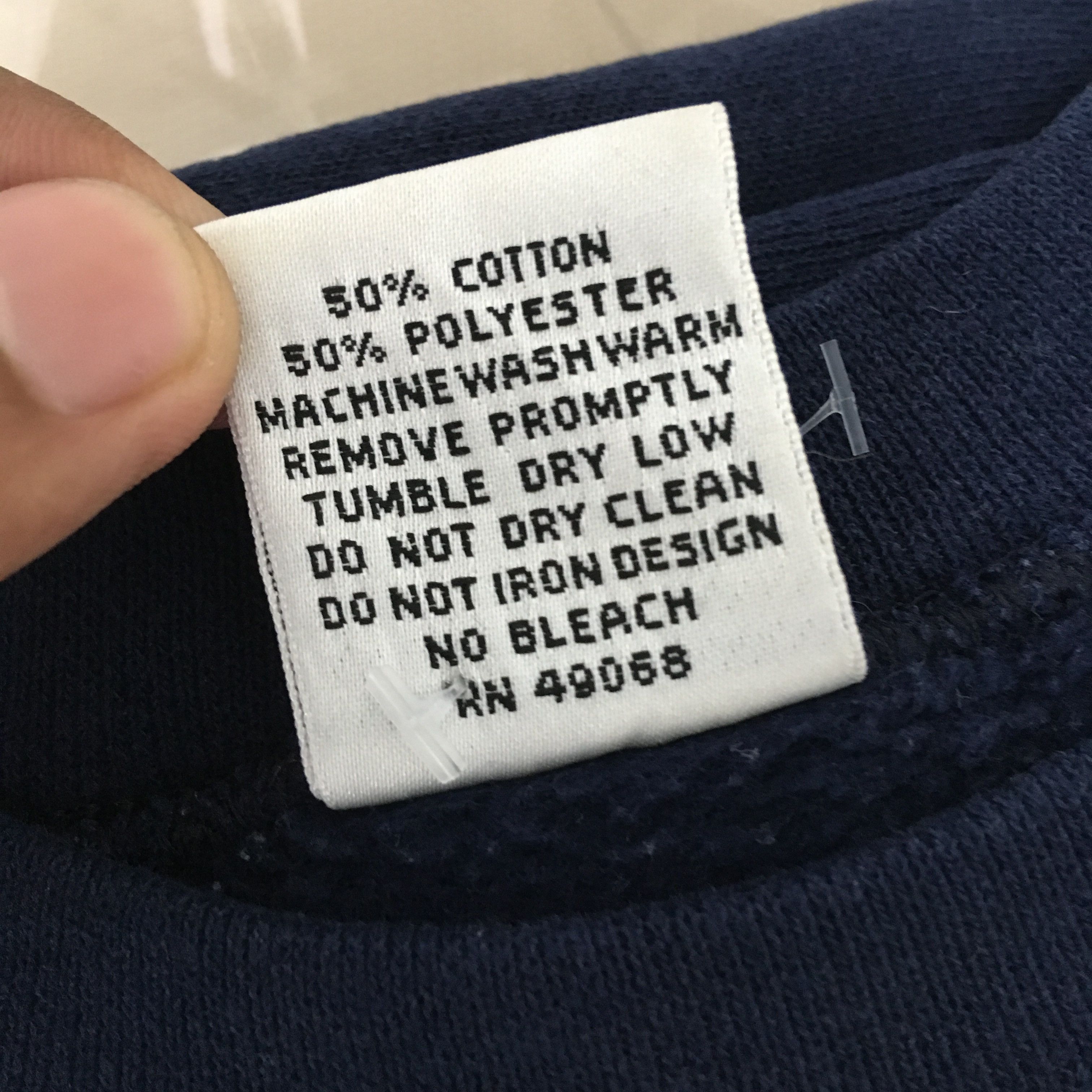 Carolina Herrera Vintage University Of North Carolina Blue - 601 Size US M / EU 48-50 / 2 - 9 Thumbnail