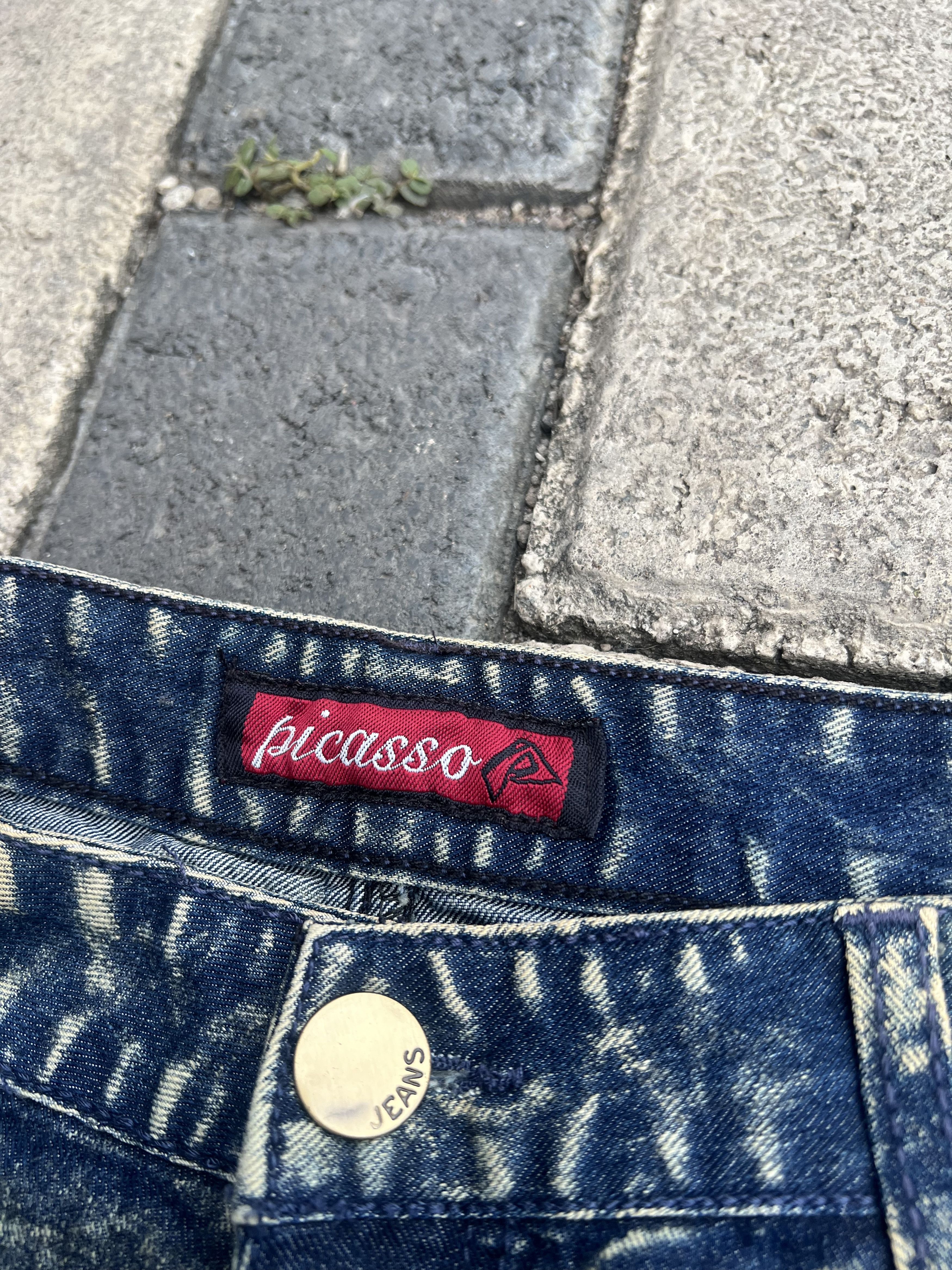 Japanese Brand 2000s Archival Hysteric Loose Fit Wash Jeans y2k Lgb Ifsix Size US 33 - 6 Thumbnail