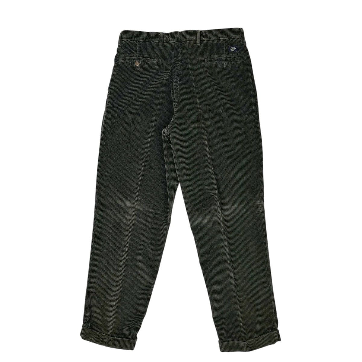 Dockers Vintage Dockers Corduroy Pants Forest Green 90s Pleated Size US 36 / EU 52 - 2 Thumbnail