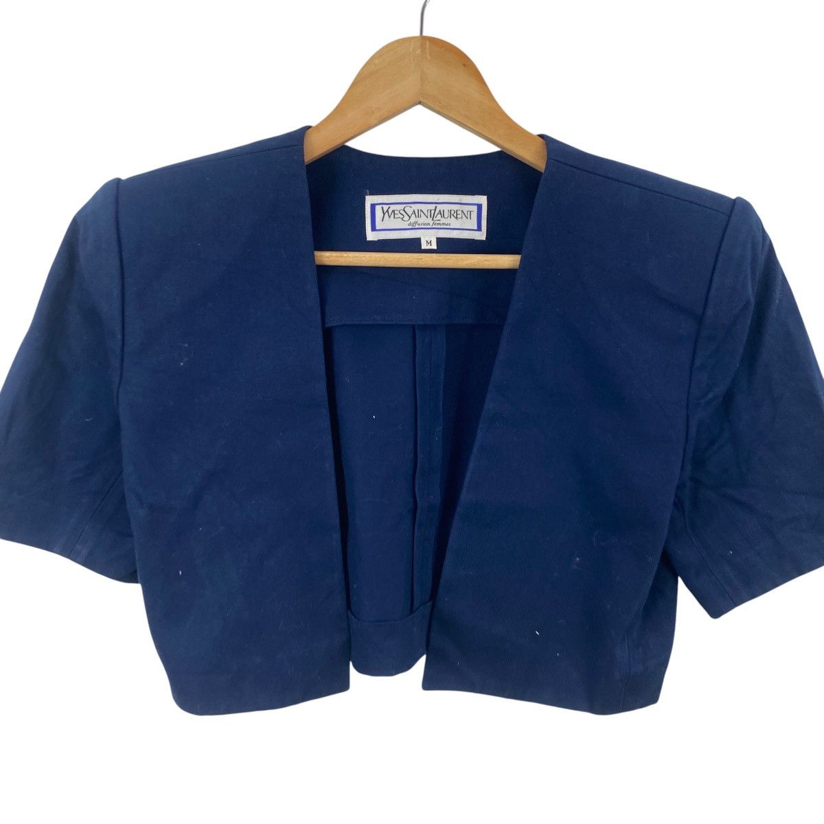 Yves Saint Laurent Vintage YVES SAINT LAURENT Diffusion Femmes Cropped Open Size M / US 6-8 / IT 42-44 - 5 Thumbnail
