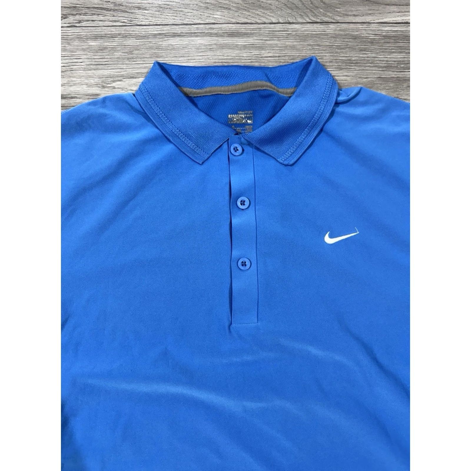 Nike Nike RF 2008 Australian Open Dubai Henley Polo T-Shirt XL Men Blues Shirt Size US XL / EU 56 / 4 - 6 Thumbnail